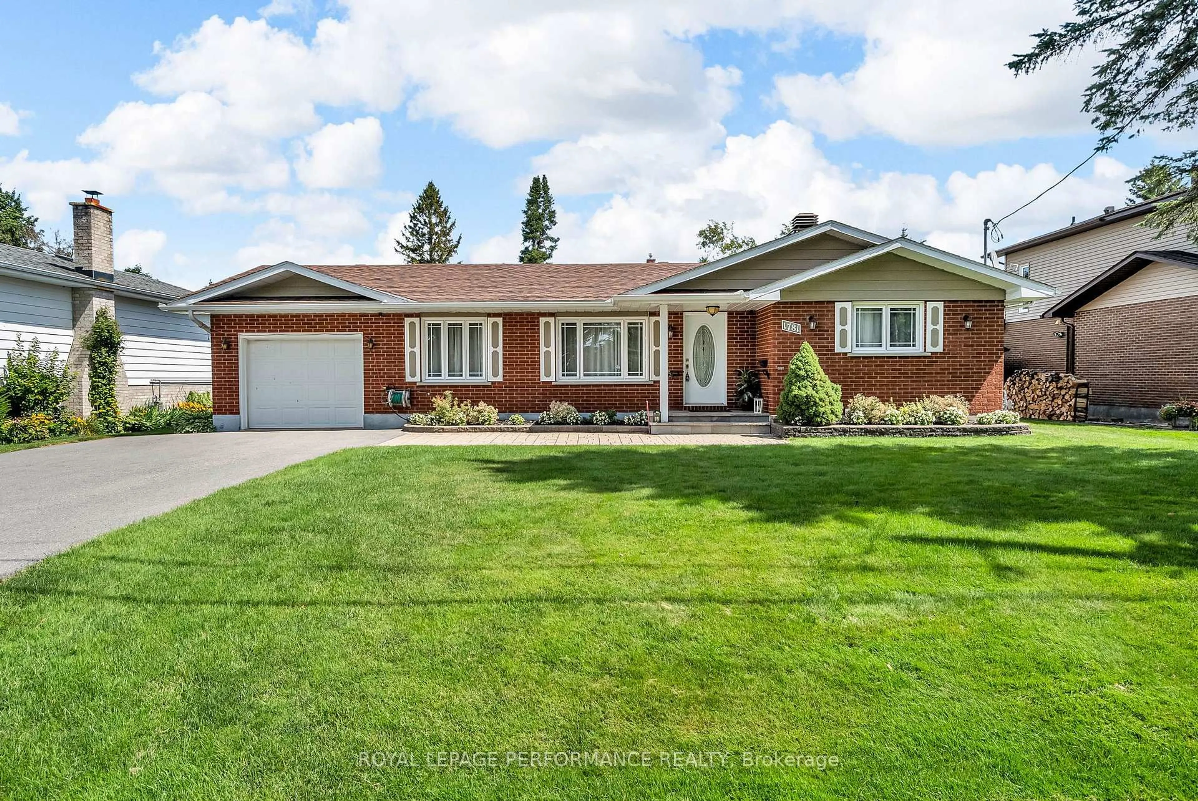 Home with brick exterior material, street for 1781 Dewhurst Ave, Cornwall Ontario K6J 3N1