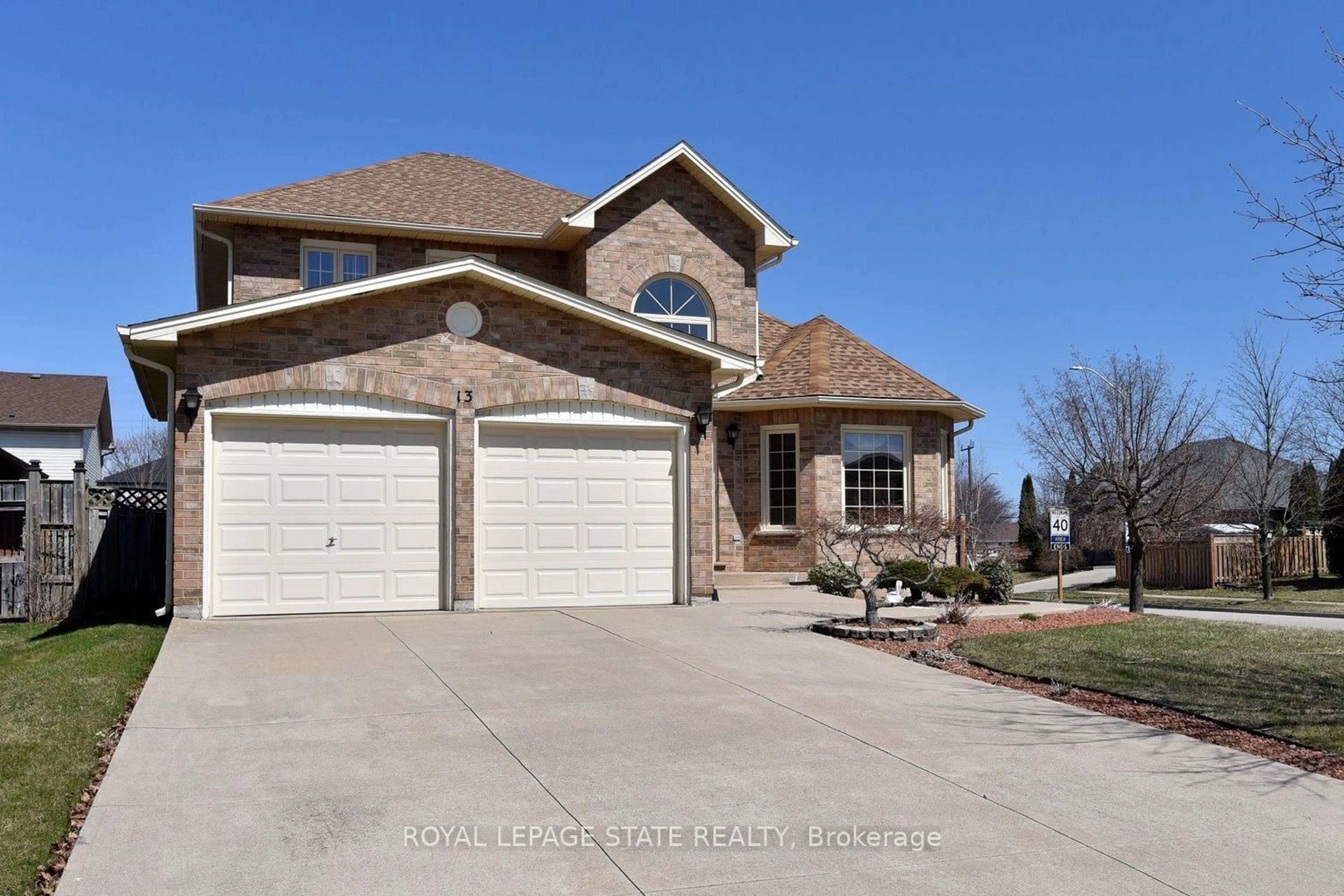 Home with brick exterior material, street for 13 Chianti Cres, Hamilton Ontario L8E 5W1