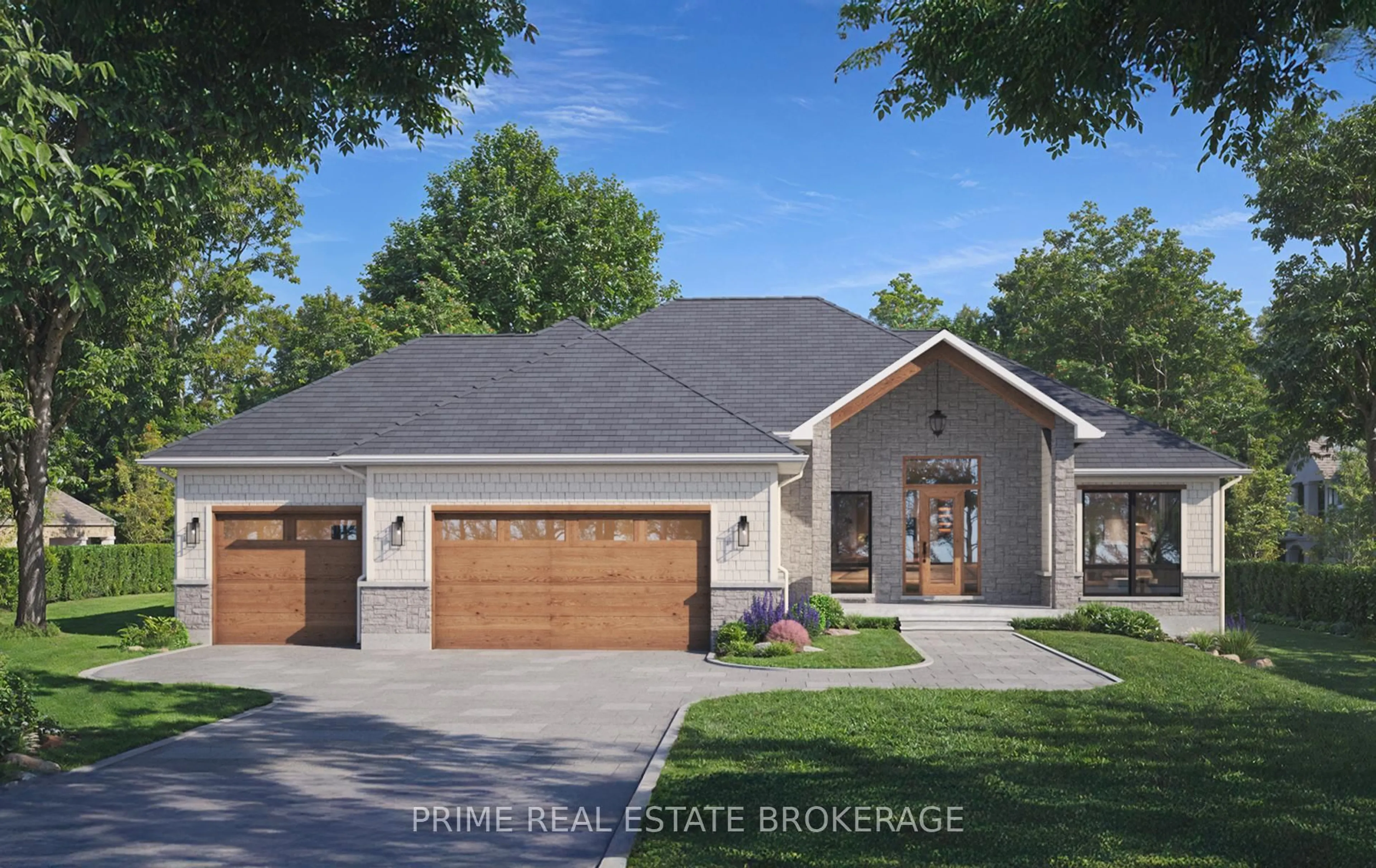 Home with brick exterior material, street for 10142 PINERY BLUFFS Rd, Lambton Shores Ontario N0M 1T0