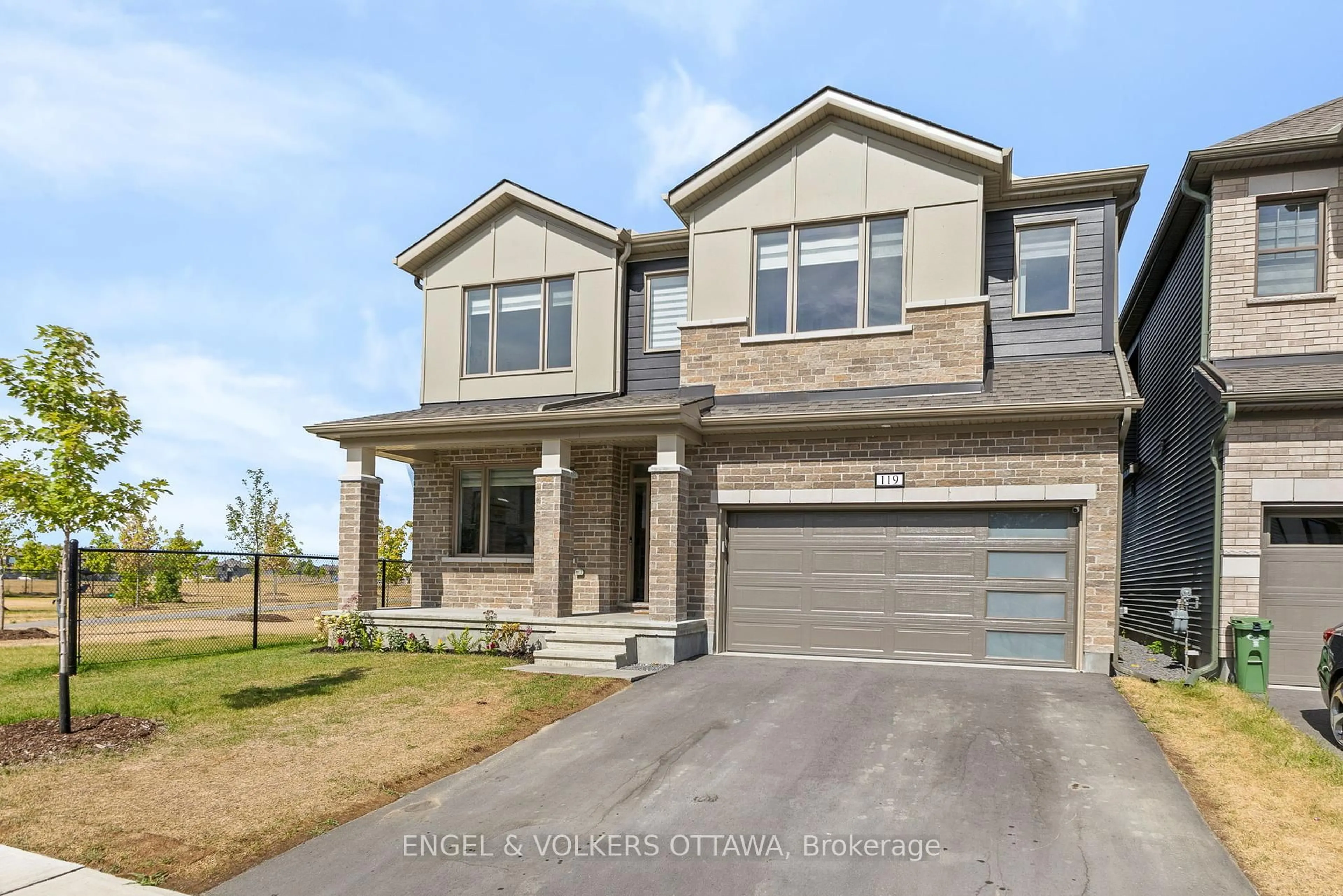 Home with brick exterior material, street for 119 Green Ash Ave, Richmond Ontario K0A 2Z0