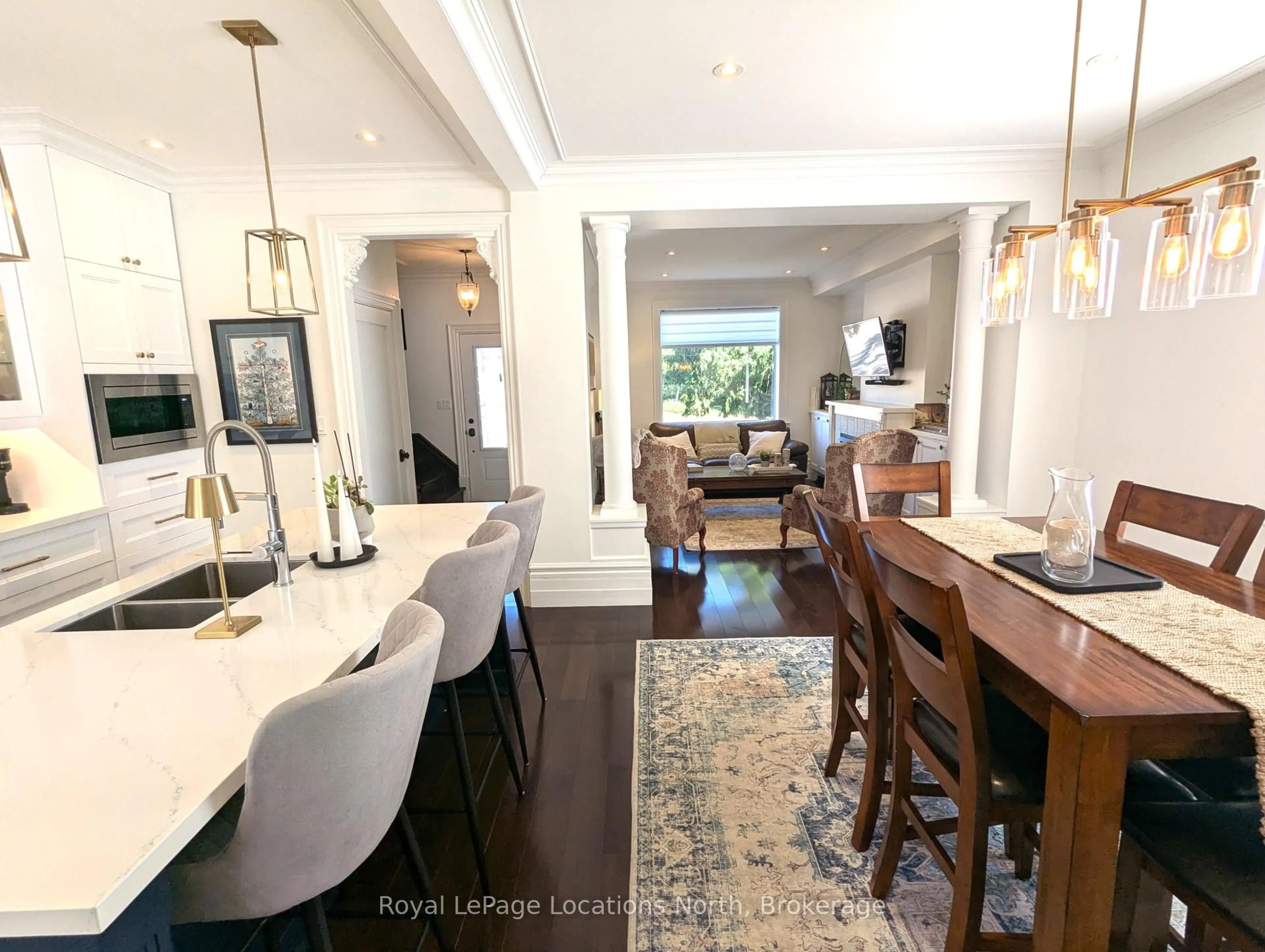 Open concept kitchen, unknown for 107 Trowbridge St, Meaford Ontario N4L 1G4