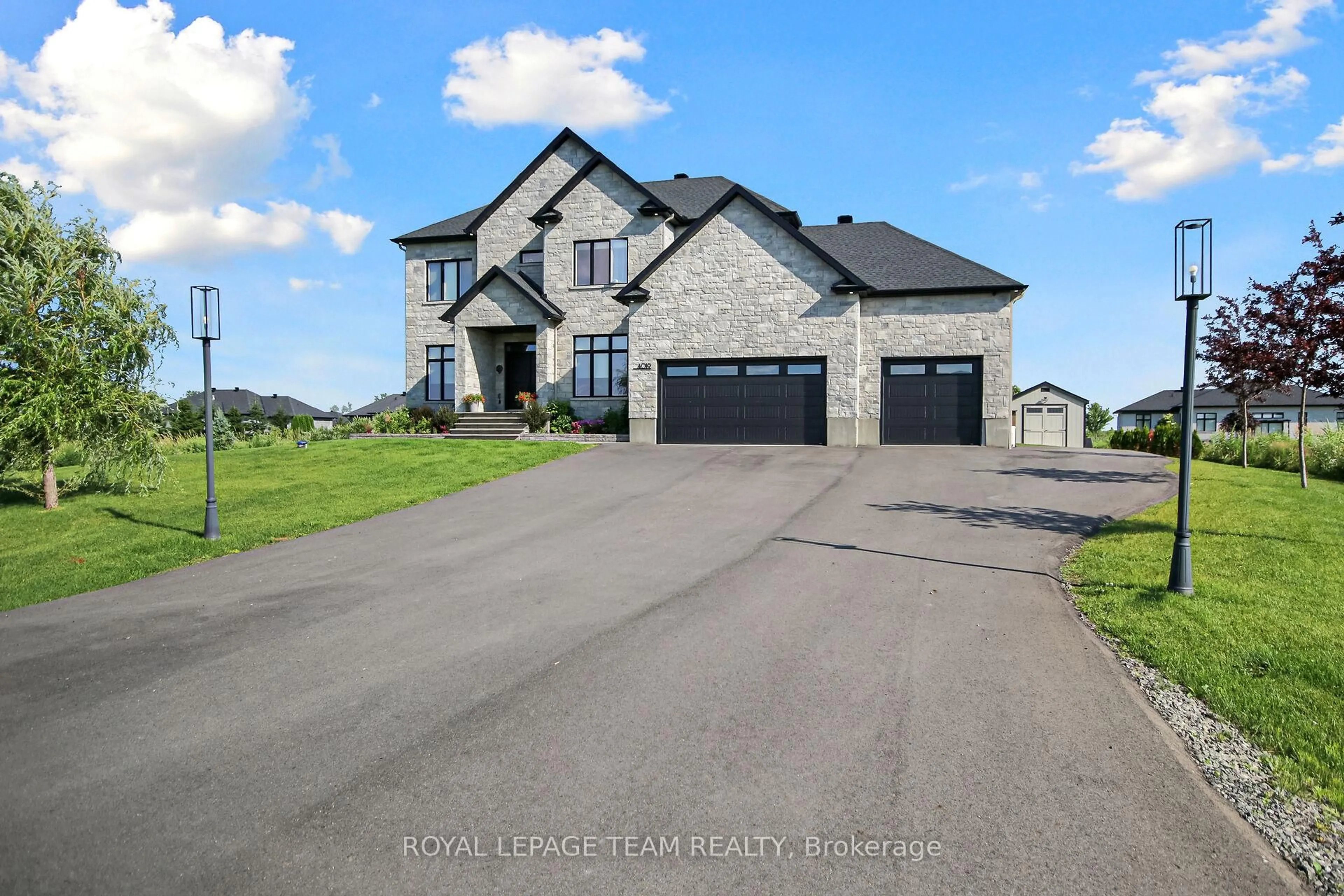 Home with brick exterior material, street for 4019 Perennial Way, Ottawa Ontario K4P 0G7