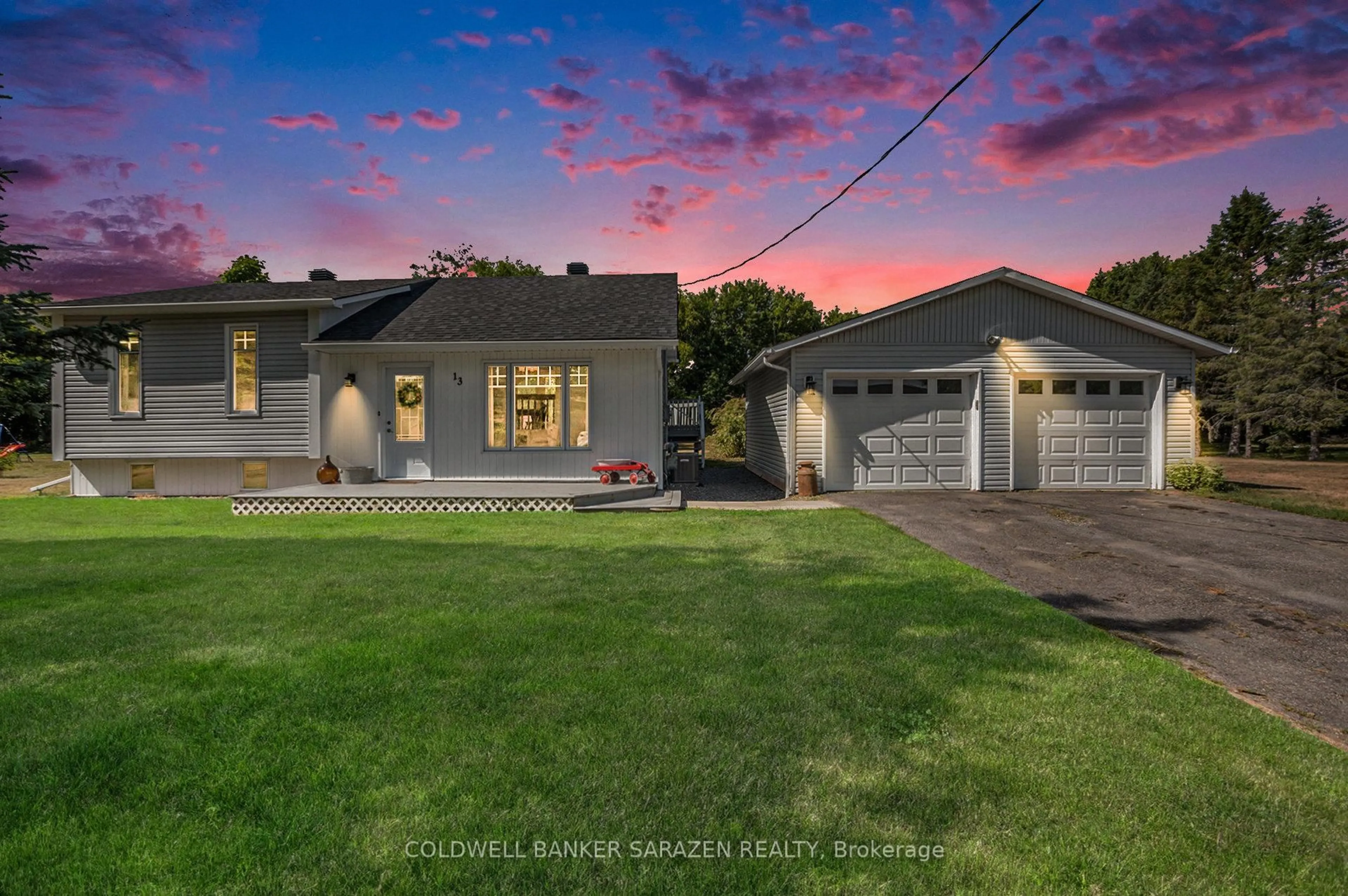 A pic from outside/outdoor area/front of a property/back of a property/a pic from drone, street for 13 Alyssa Cres, North Dundas Ontario K0A 2R0