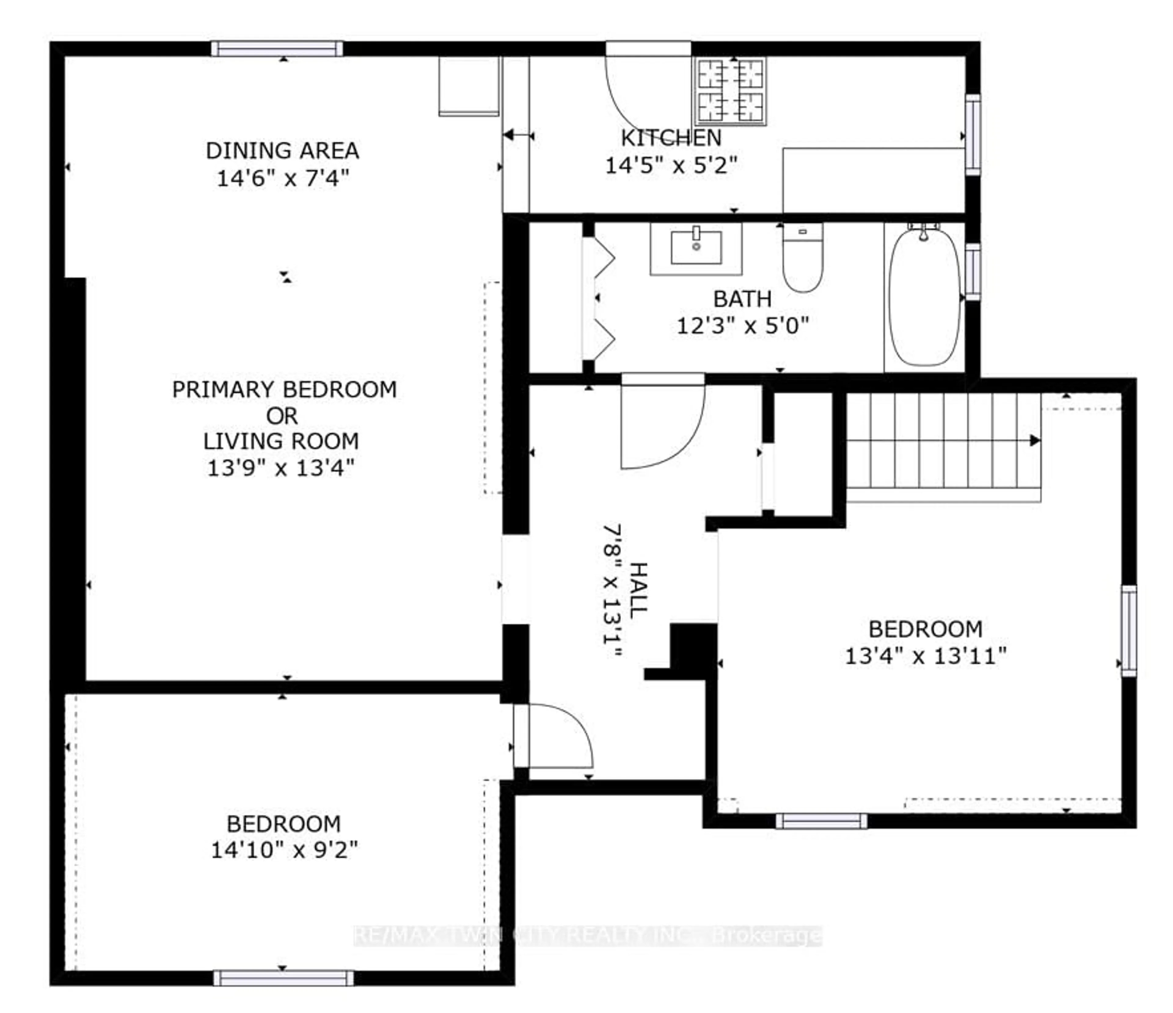 Floor plan for 310 Emily St, Chatham-Kent Ontario N8A 4K3