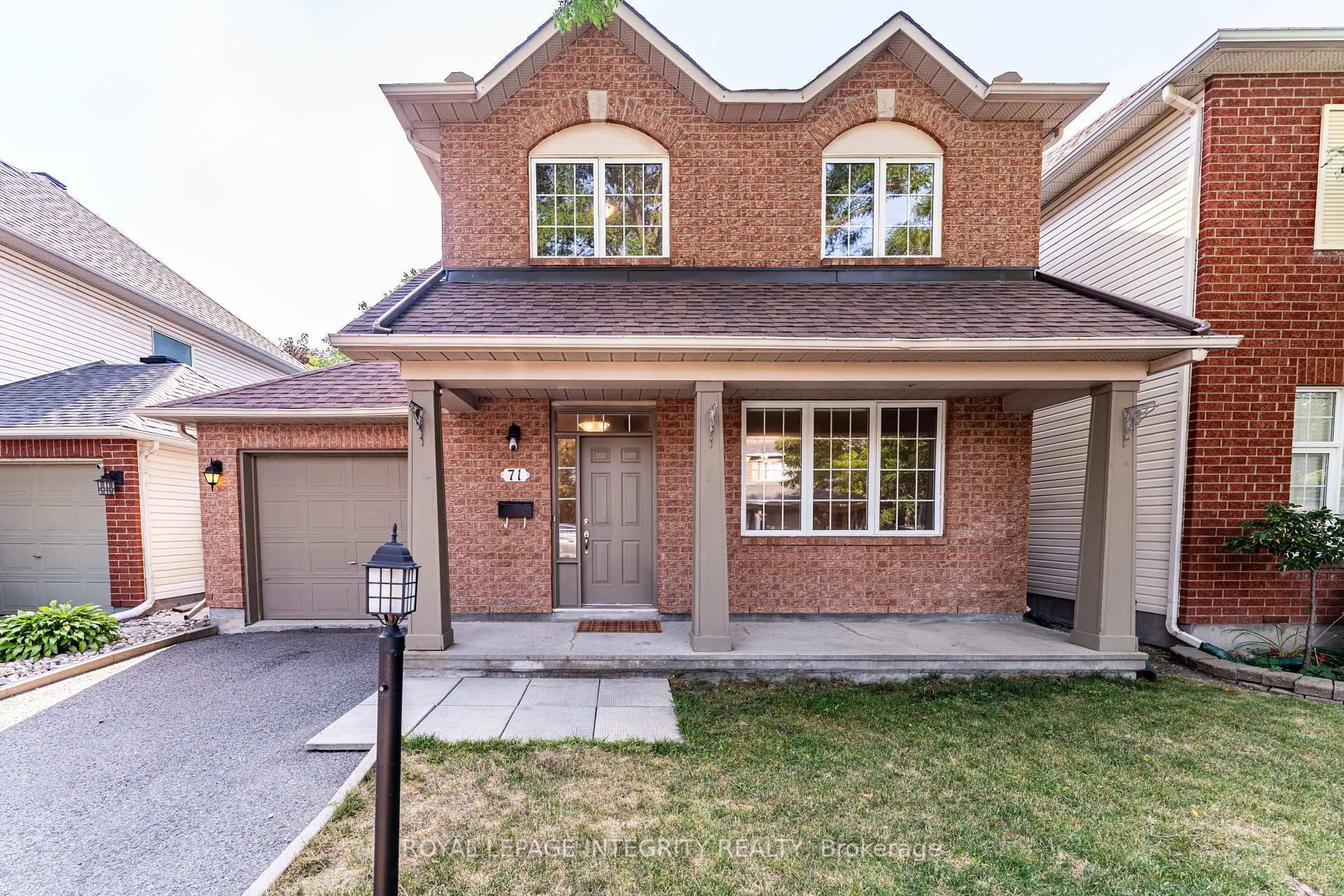 Home with brick exterior material, street for 71 Appledale Dr, Ottawa Ontario K2J 4W6