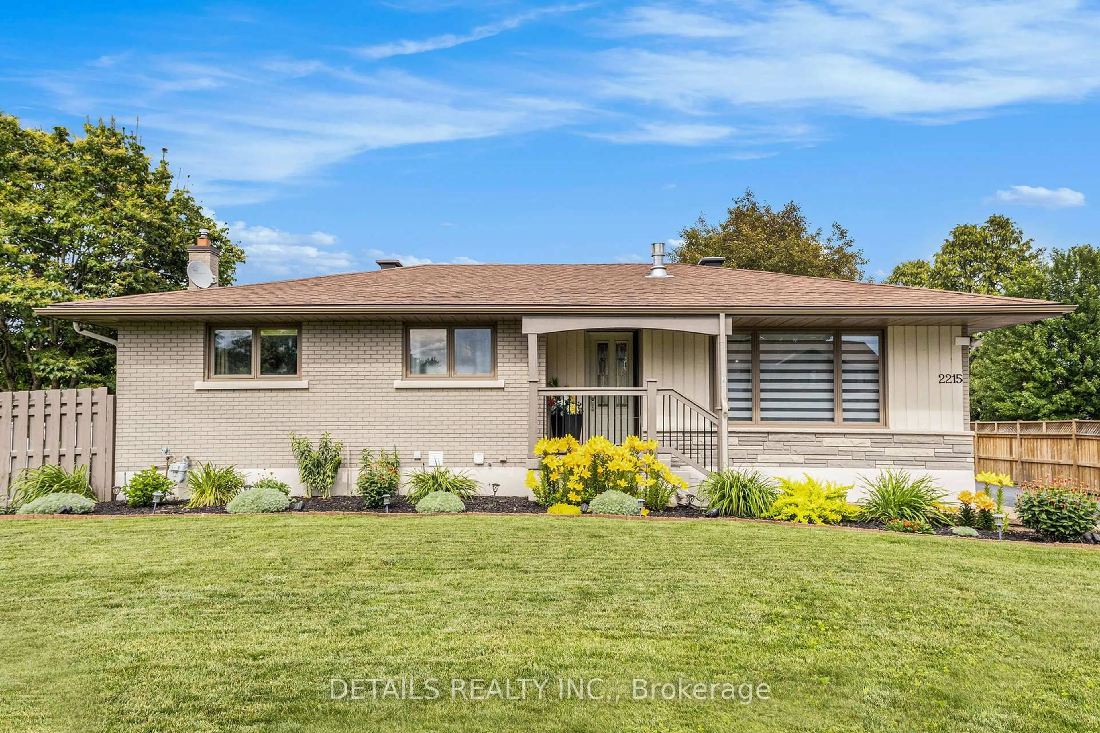 Home with vinyl exterior material, street for 2215 Boyer Rd, Orleans Ontario K1C 1R5