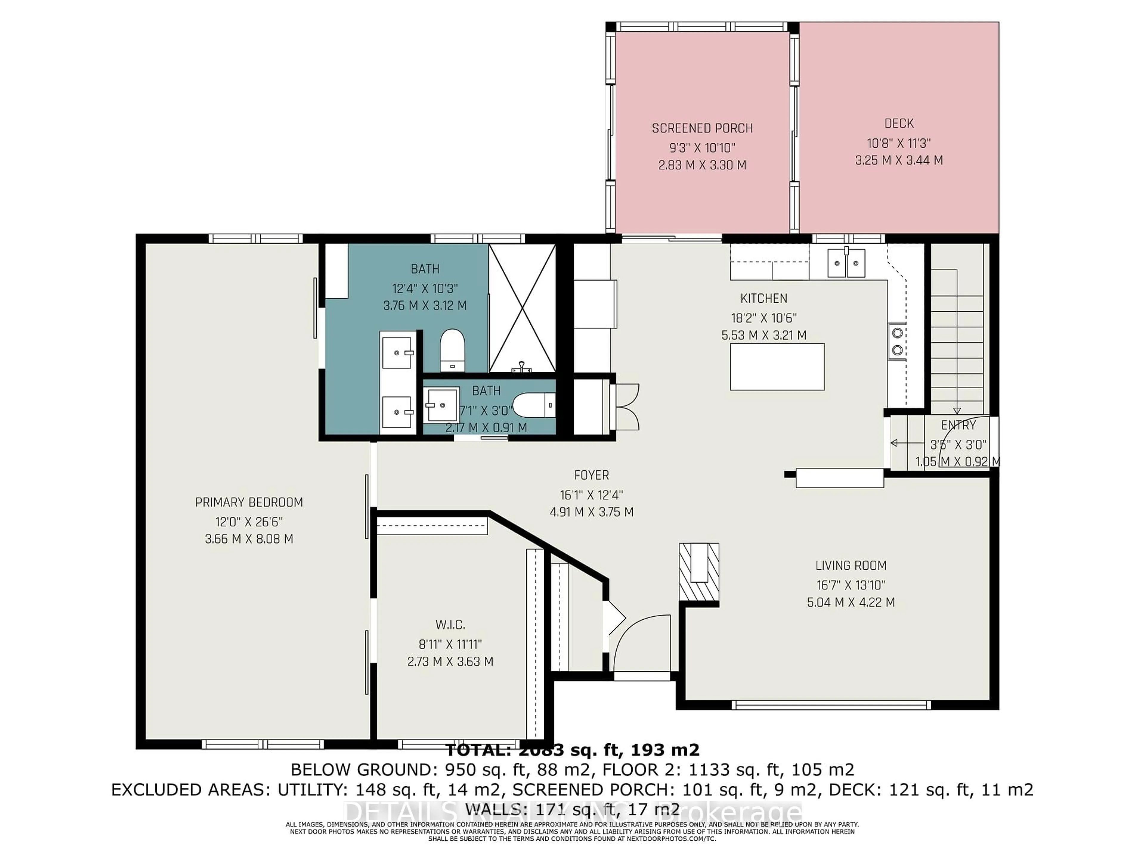 Floor plan for 2215 Boyer Rd, Orleans Ontario K1C 1R5