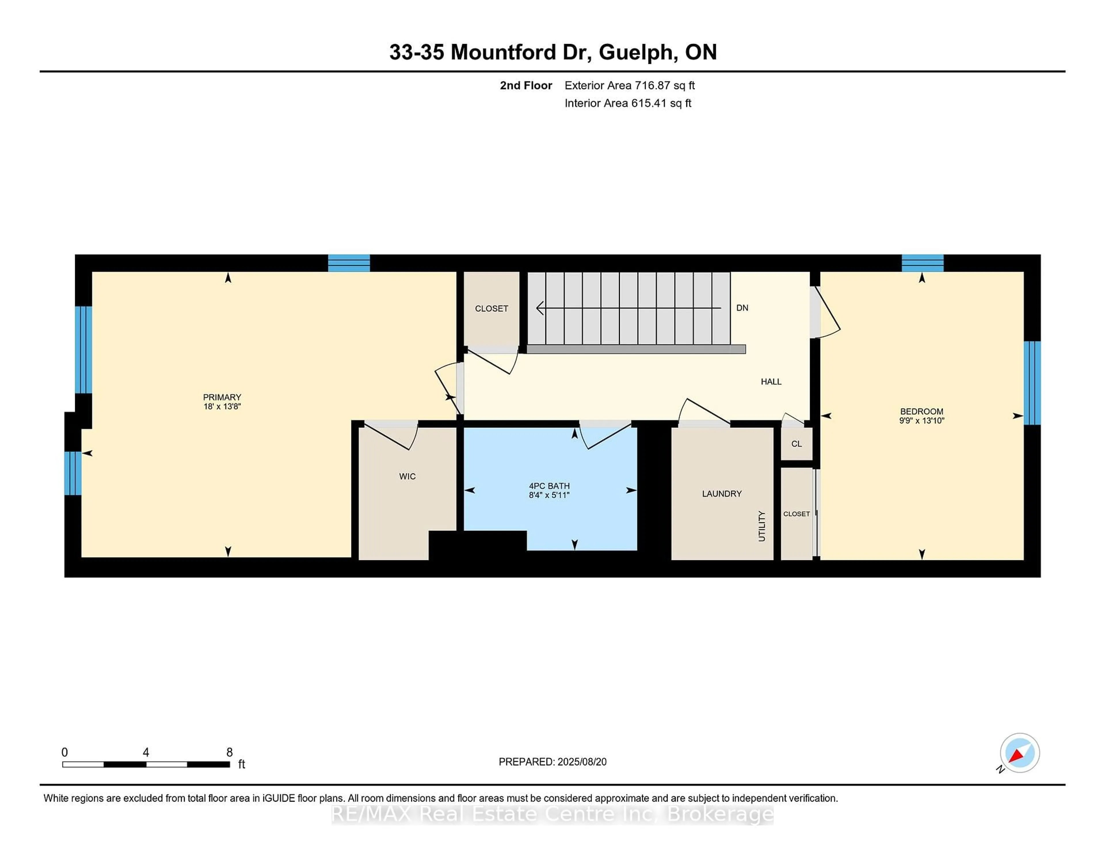 Floor plan for 35 Mountford Dr #33, Guelph Ontario N1E 0G6