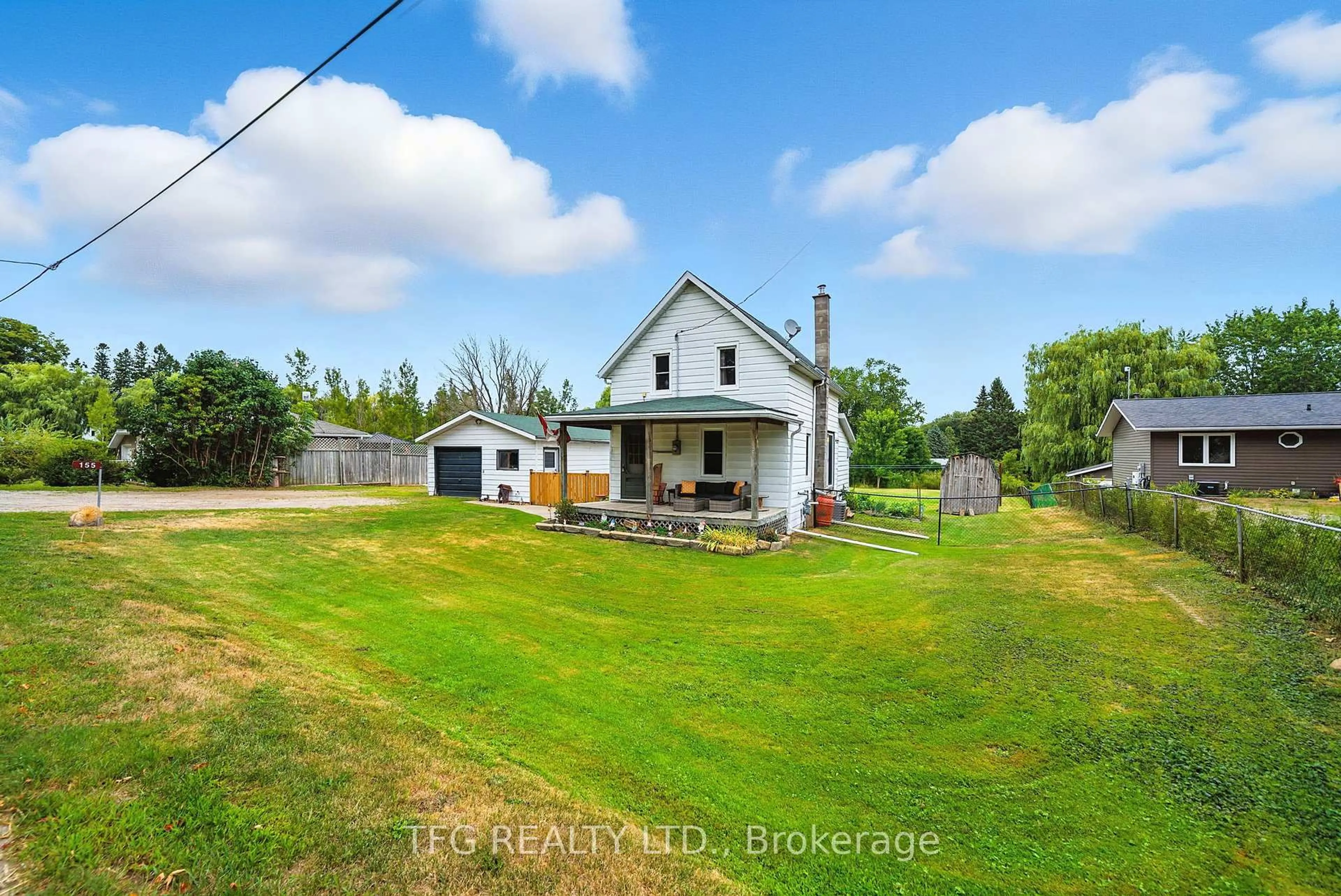 A pic from outside/outdoor area/front of a property/back of a property/a pic from drone, unknown for 155 Ontario St, Alnwick/Haldimand Ontario K0K 1S0