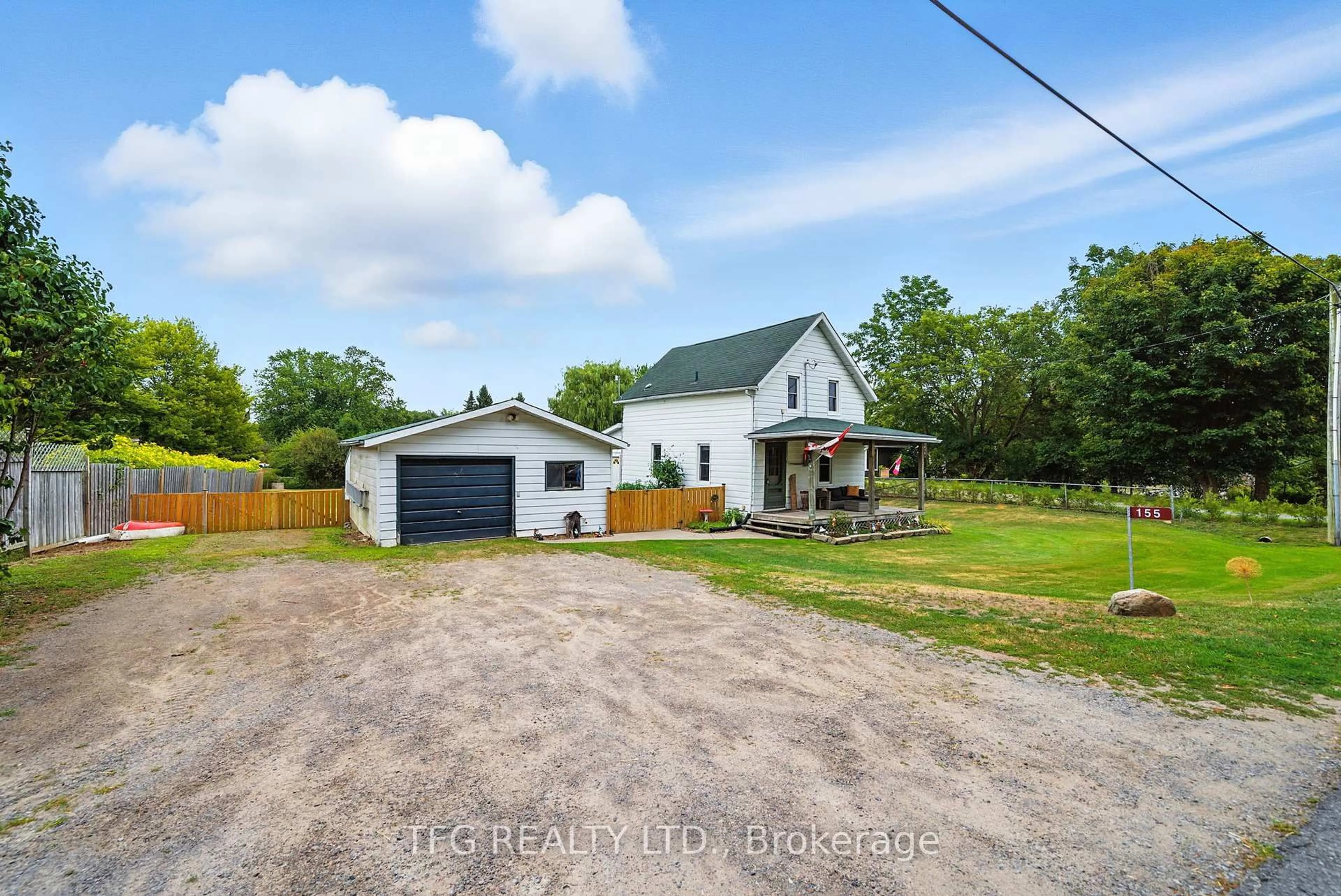 A pic from outside/outdoor area/front of a property/back of a property/a pic from drone, unknown for 155 Ontario St, Alnwick/Haldimand Ontario K0K 1S0