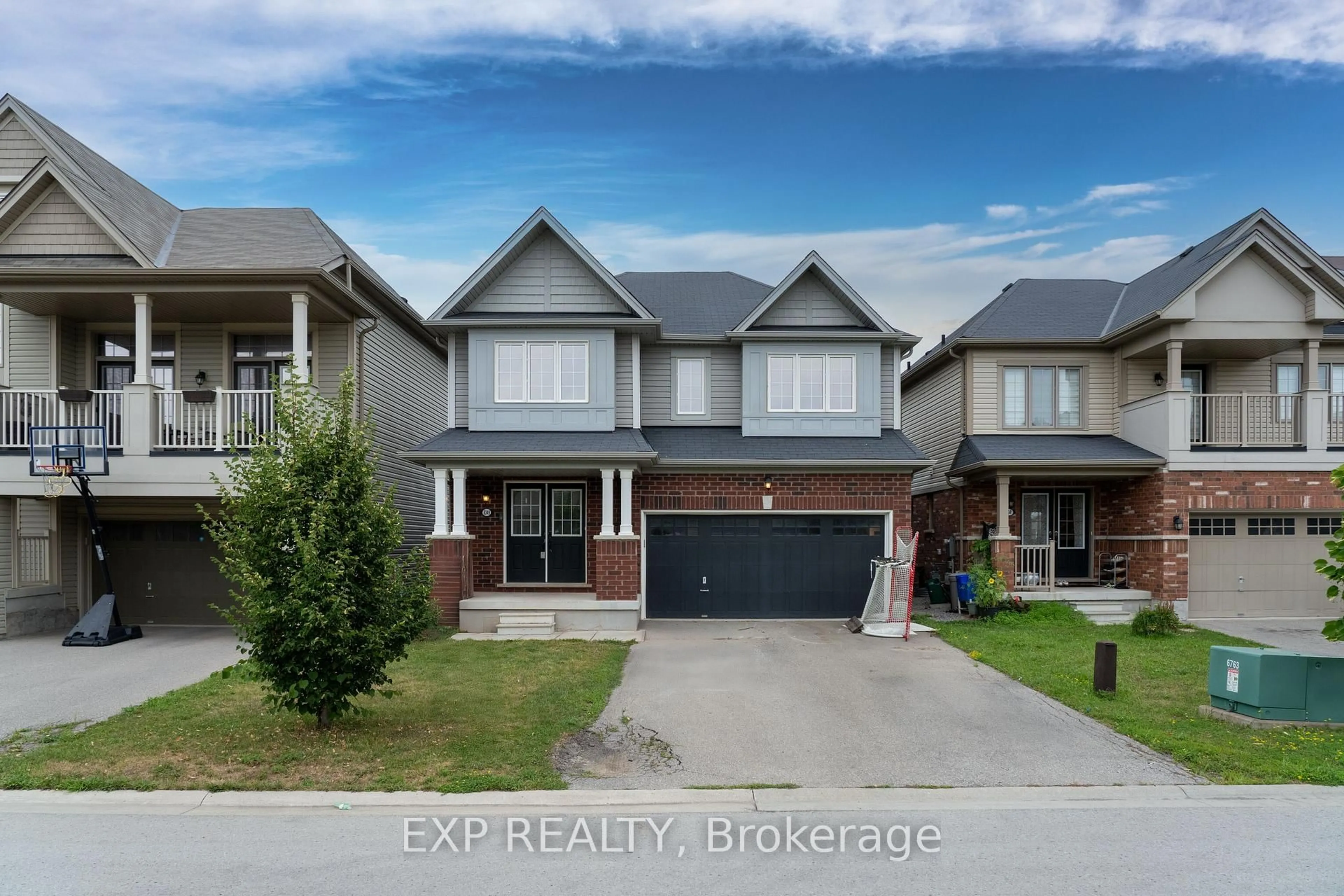 Home with brick exterior material, street for 8349 Tulip Tree Dr, Niagara Falls Ontario L2H 0N3