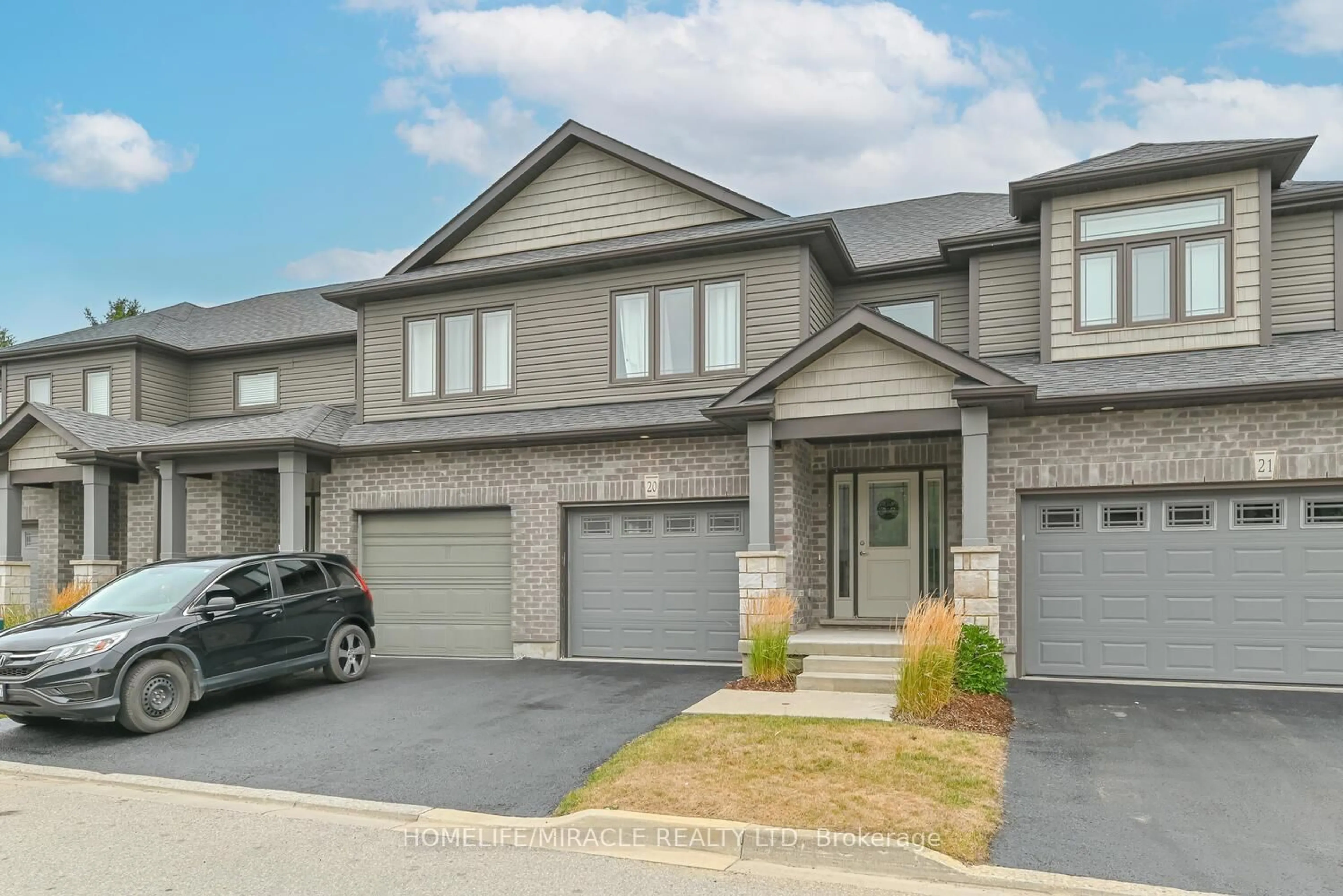 Home with brick exterior material, street for 20 Lawson St #14, East Luther Grand Valley Ontario L9W 7P1