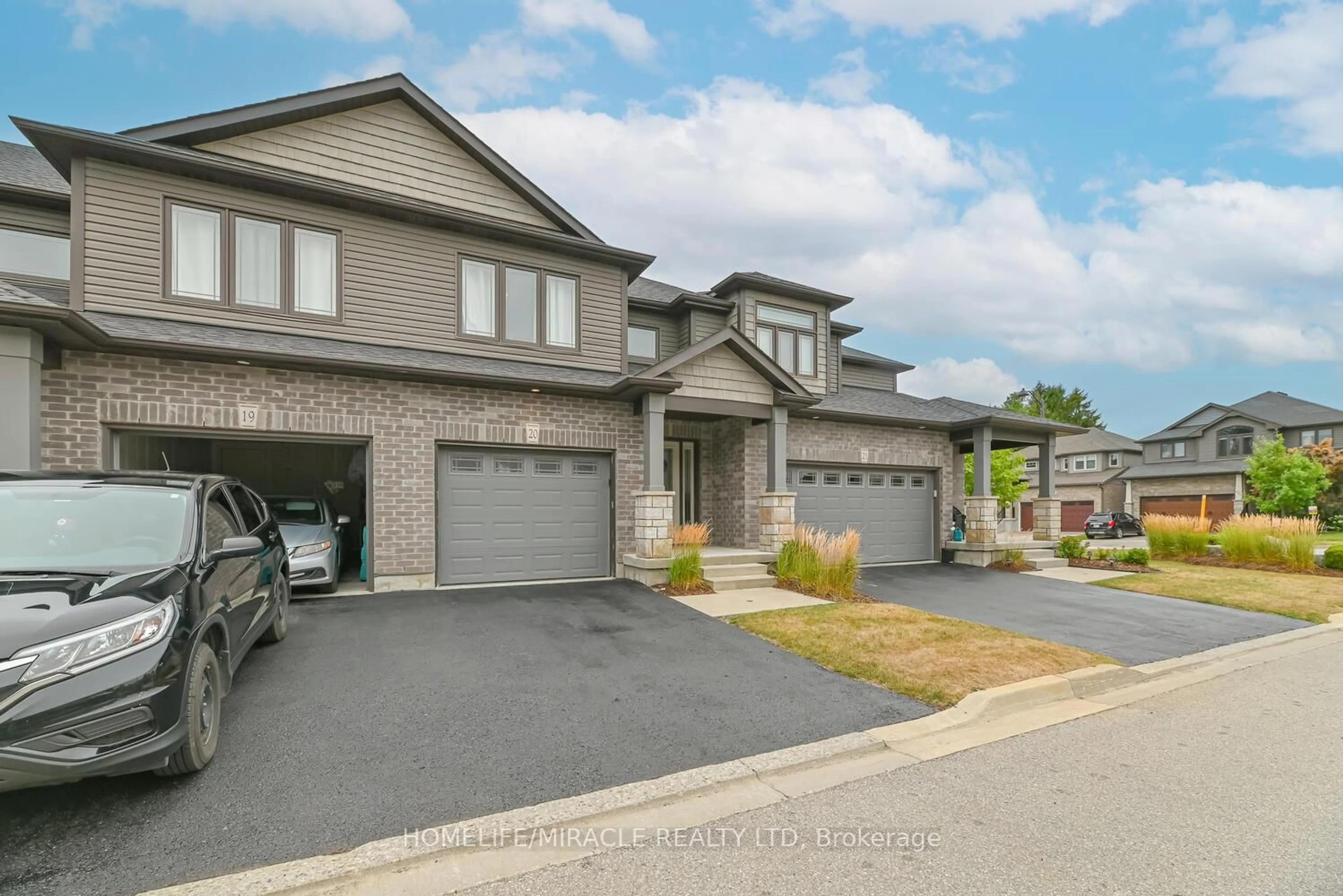 Home with brick exterior material, street for 20 Lawson St #14, East Luther Grand Valley Ontario L9W 7P1