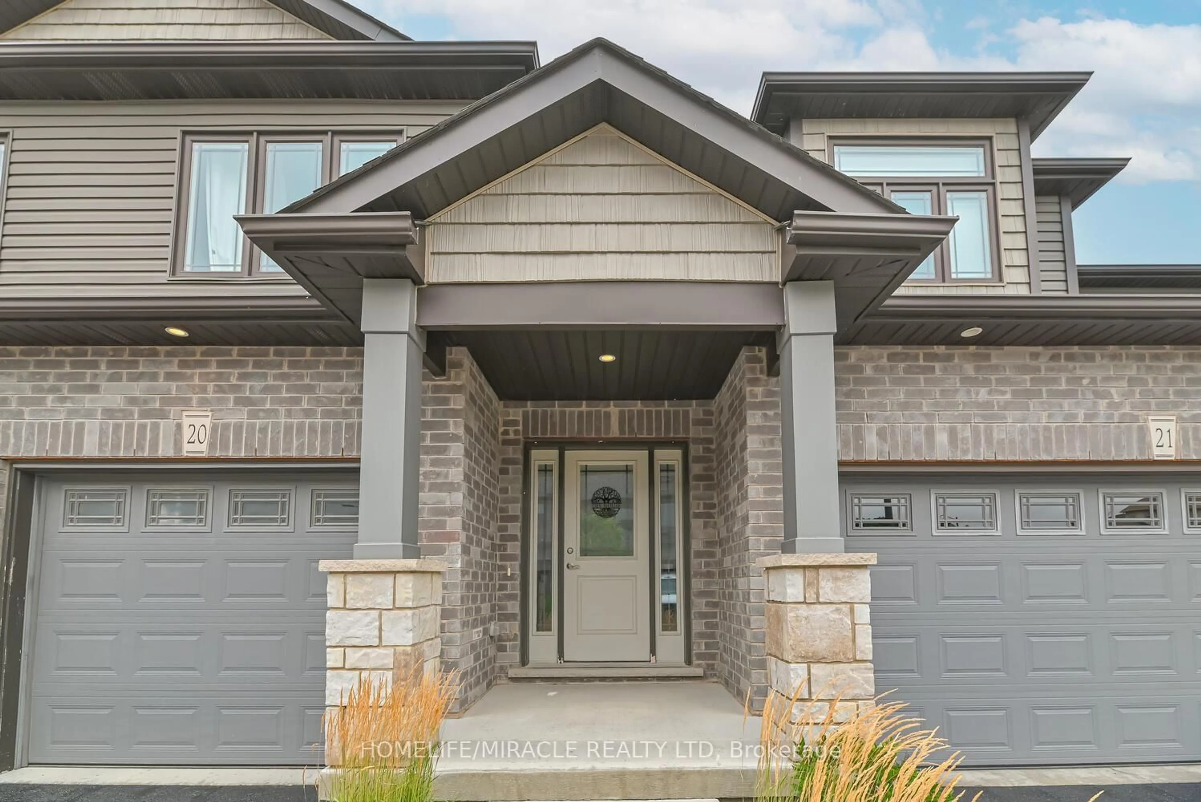 Home with brick exterior material, street for 20 Lawson St #14, East Luther Grand Valley Ontario L9W 7P1