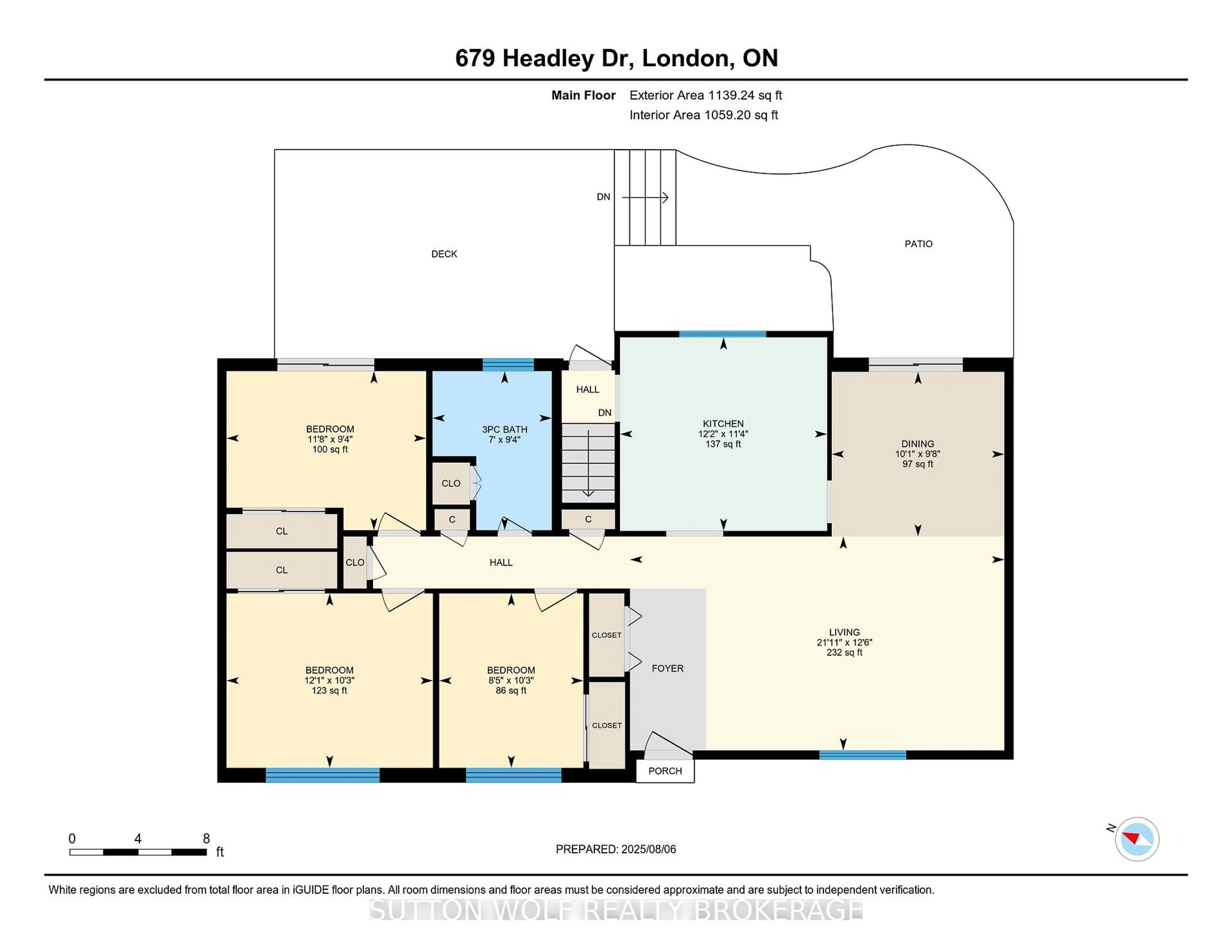 Floor plan for 679 Headley Dr, London North Ontario N6H 3V5