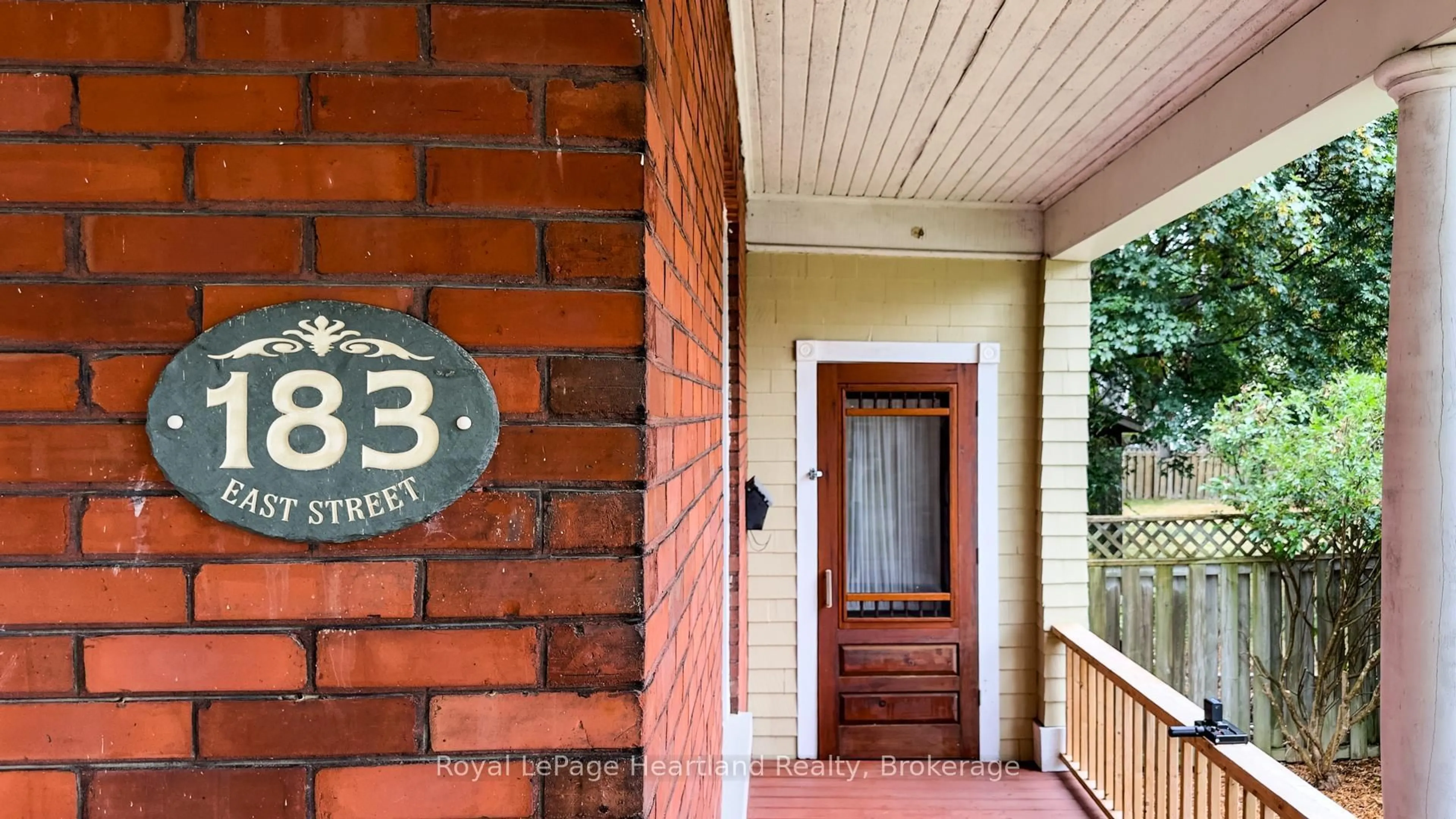 Indoor entryway for 183 East St, Goderich Ontario N7A 1N6