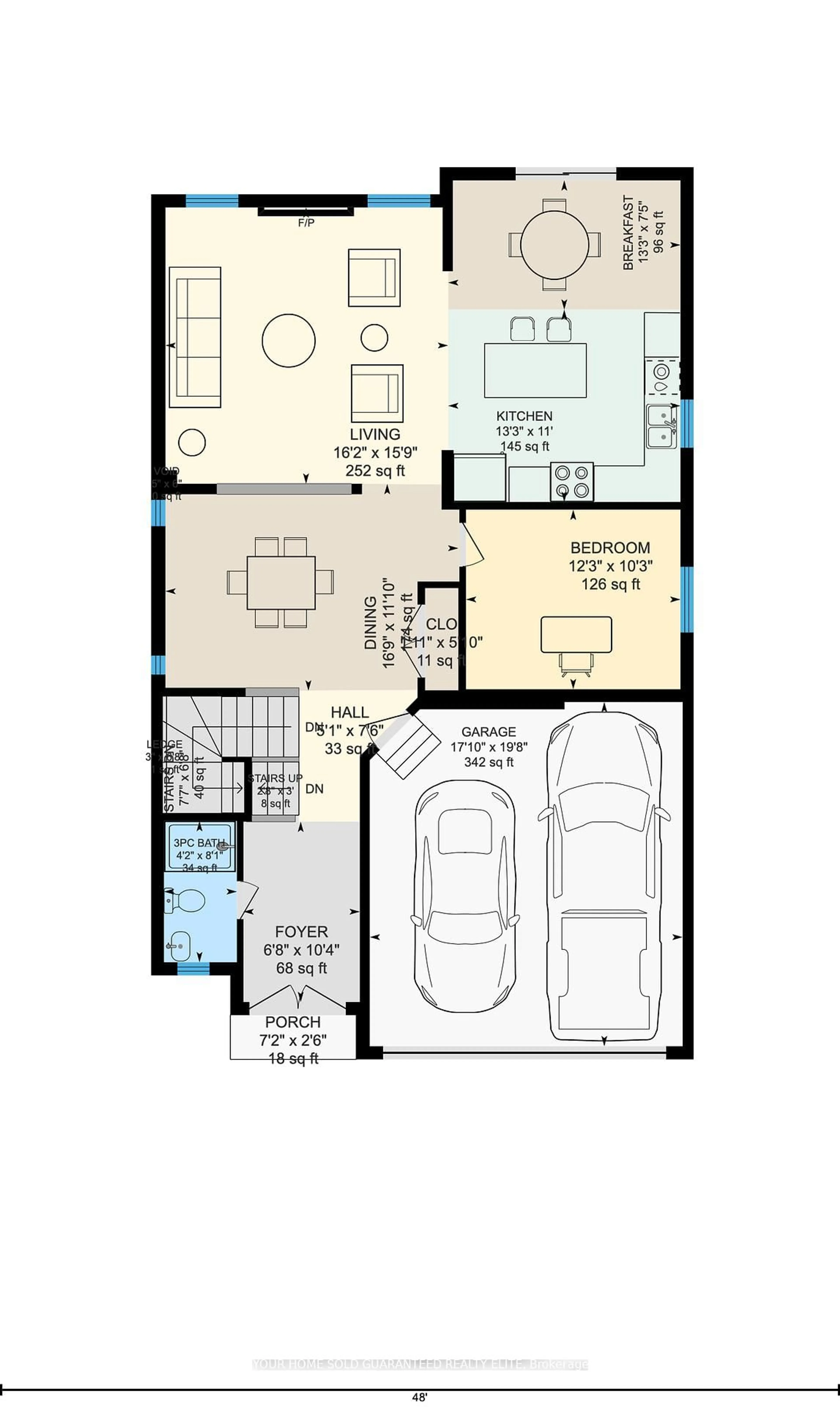 Floor plan for 114 Lampman Dr, Grimsby Ontario L3M 0E7
