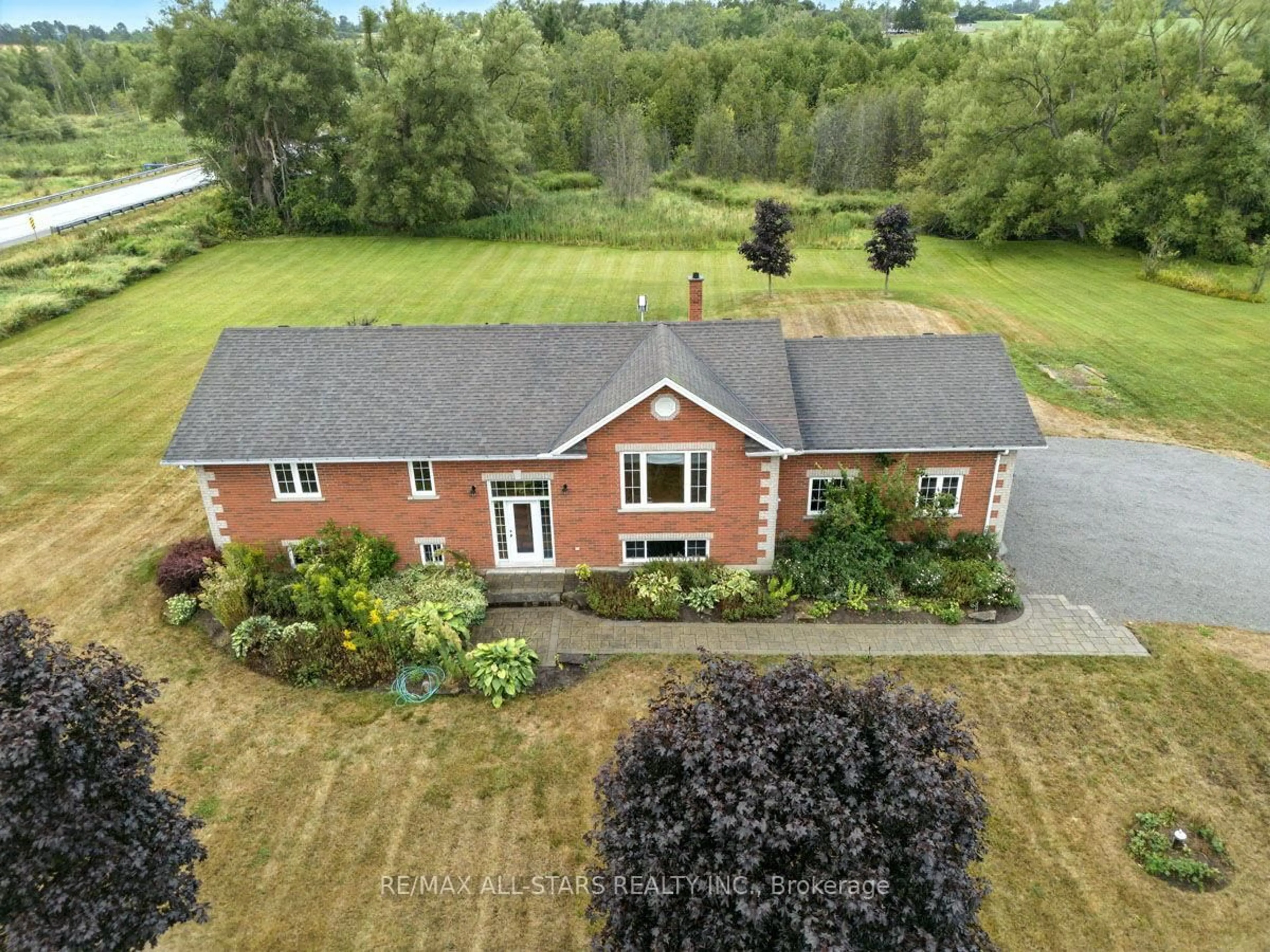 A pic from outside/outdoor area/front of a property/back of a property/a pic from drone, water/lake/river/ocean view for 145 Fingerboard Rd, Kawartha Lakes Ontario K0M 2C0