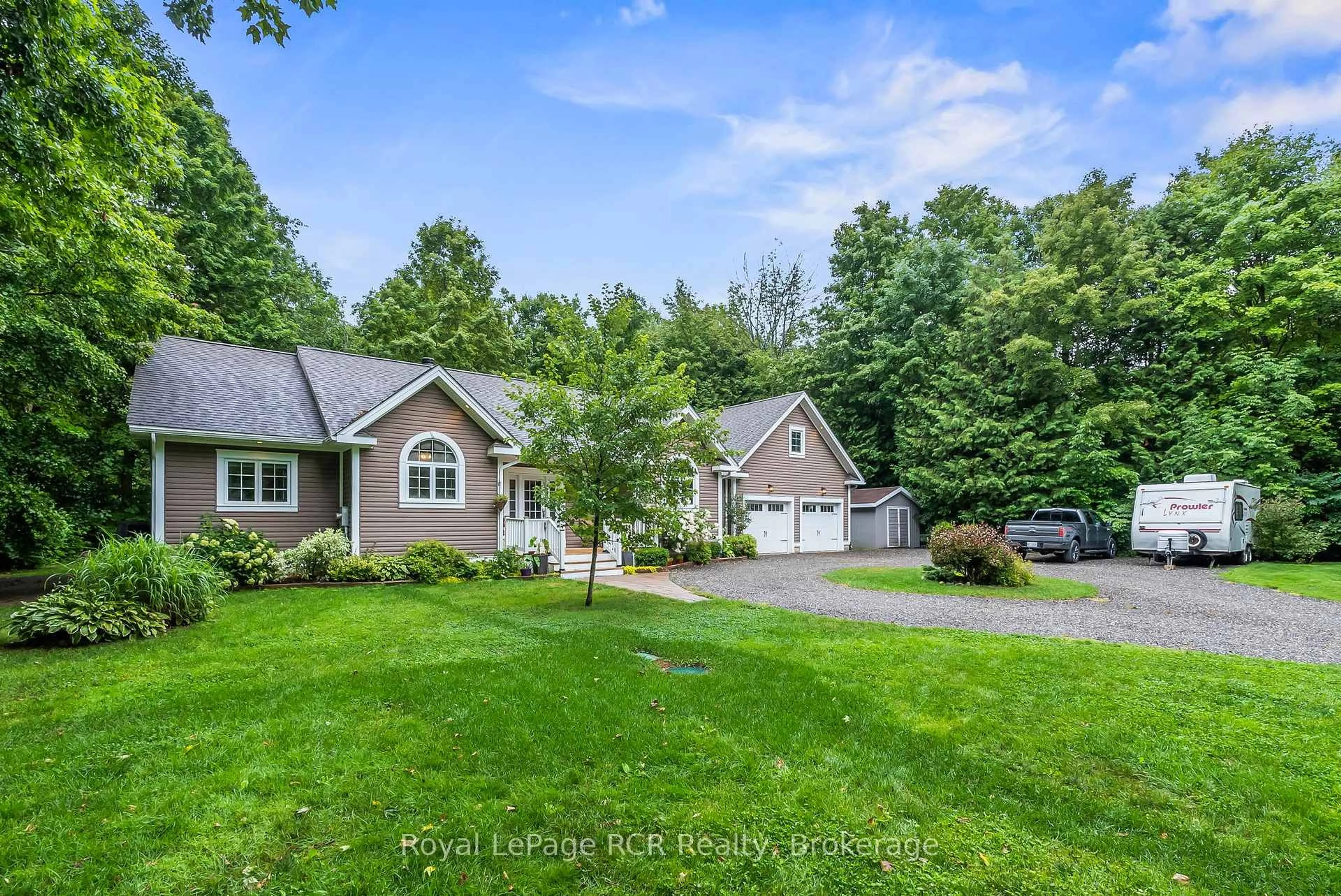 A pic from outside/outdoor area/front of a property/back of a property/a pic from drone, unknown for 165 Napoleon St, Grey Highlands Ontario N0C 1E0