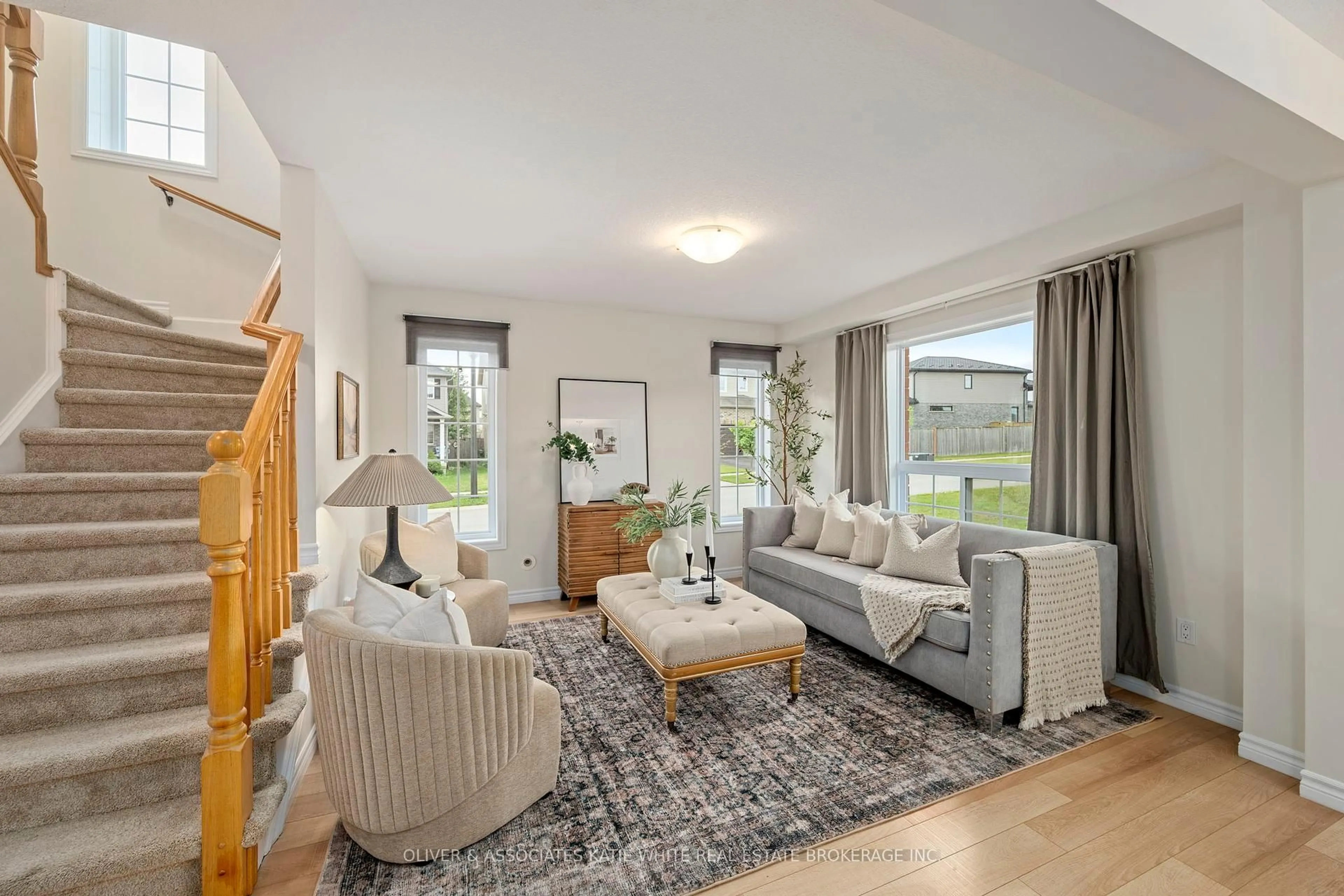 Living room with furniture, unknown for 2696 Foxbend Link, London North Ontario N6G 0M7
