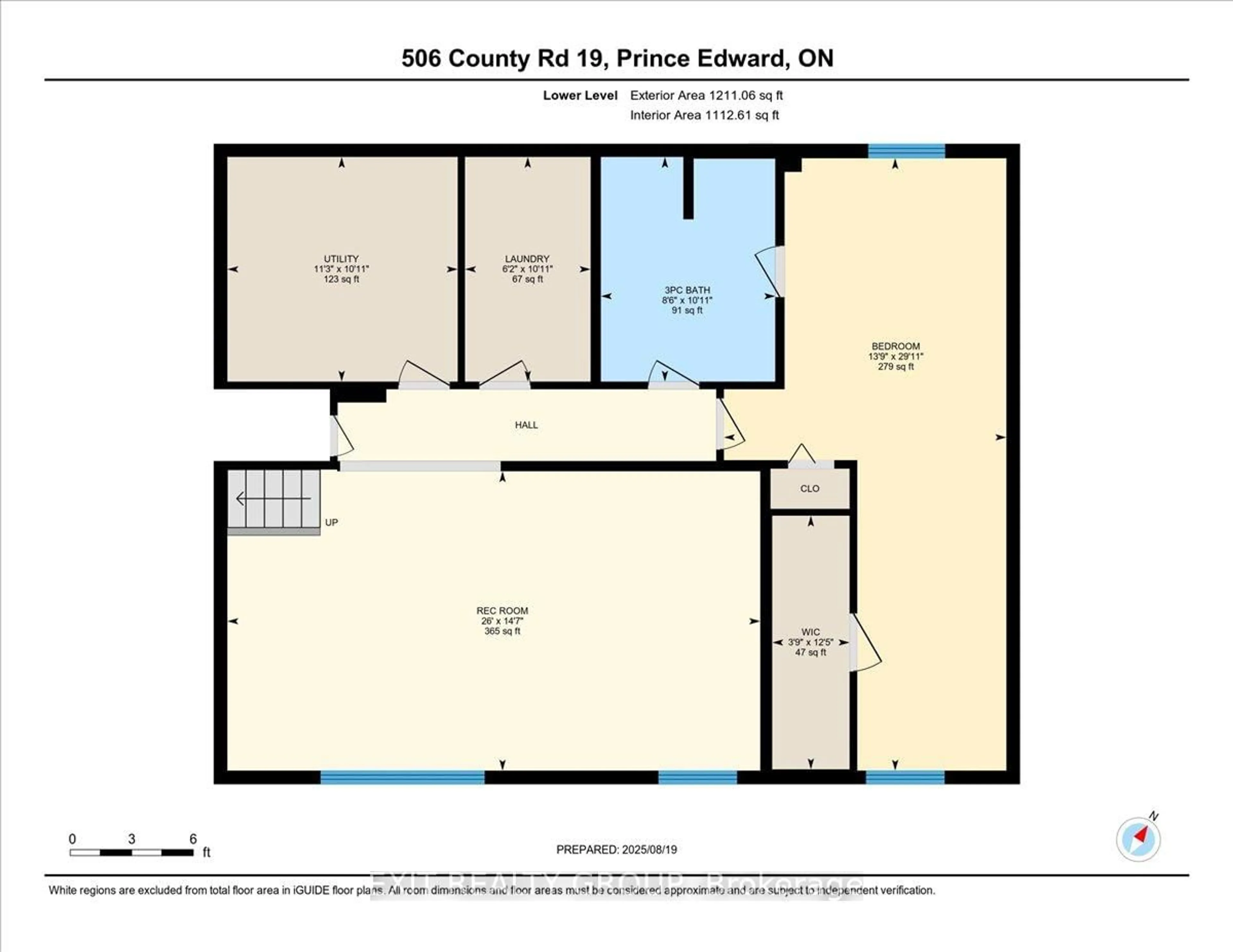 Floor plan for 506 County Road 19, Prince Edward County Ontario K0K 1A0