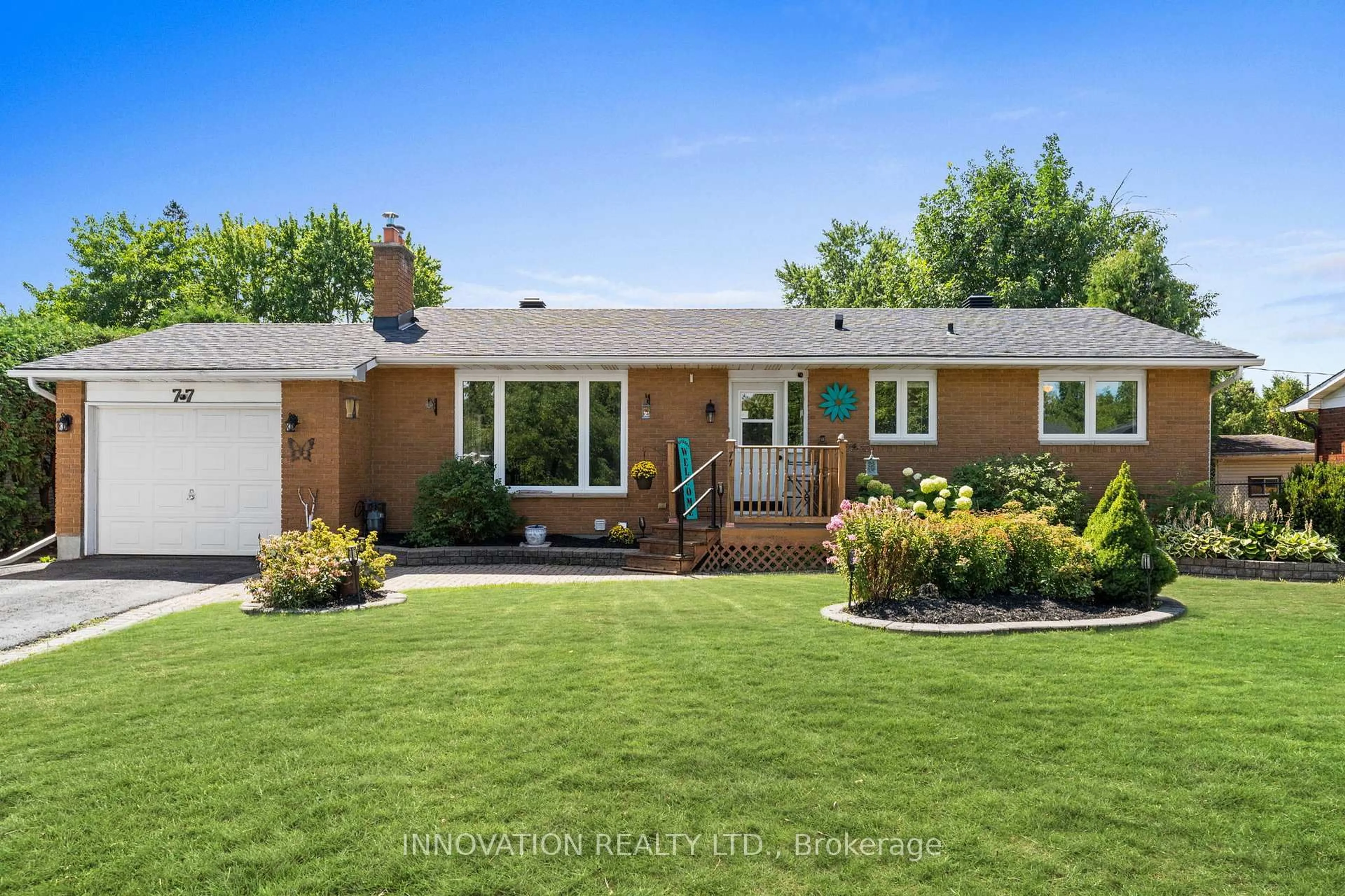 Home with brick exterior material, street for 77 Colonel Murray St, Richmond Ontario K0A 2Z0