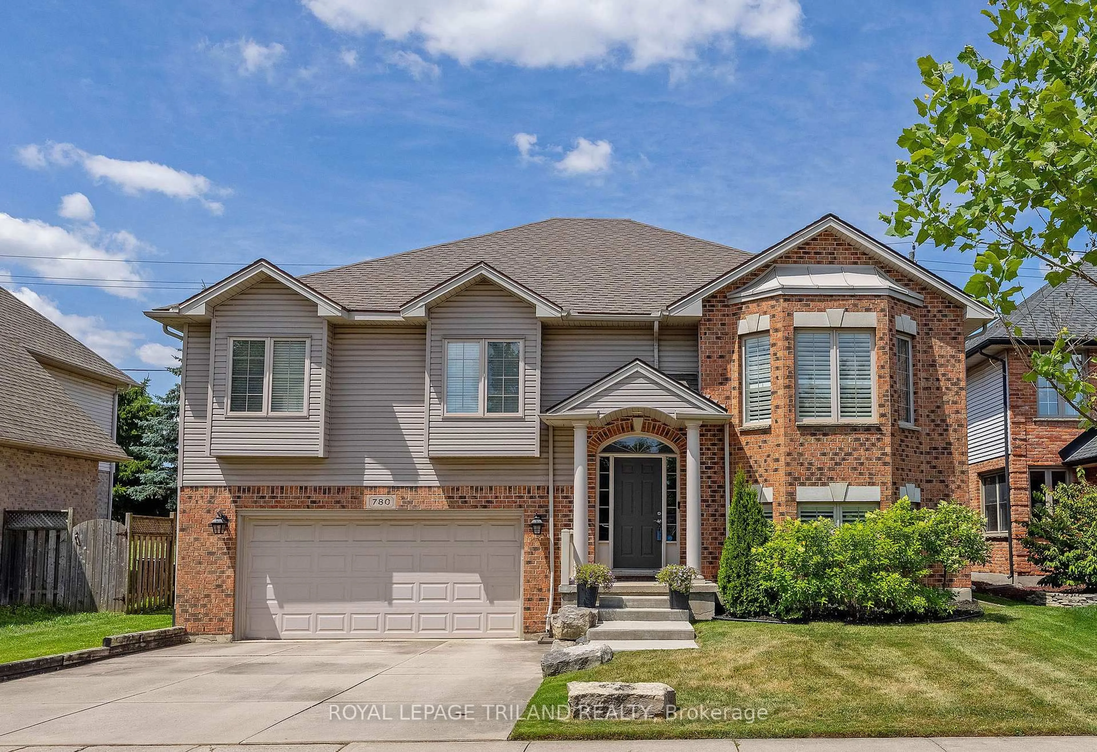 Home with brick exterior material, street for 780 WHITEHAVEN Cres, London North Ontario N6G 4V6