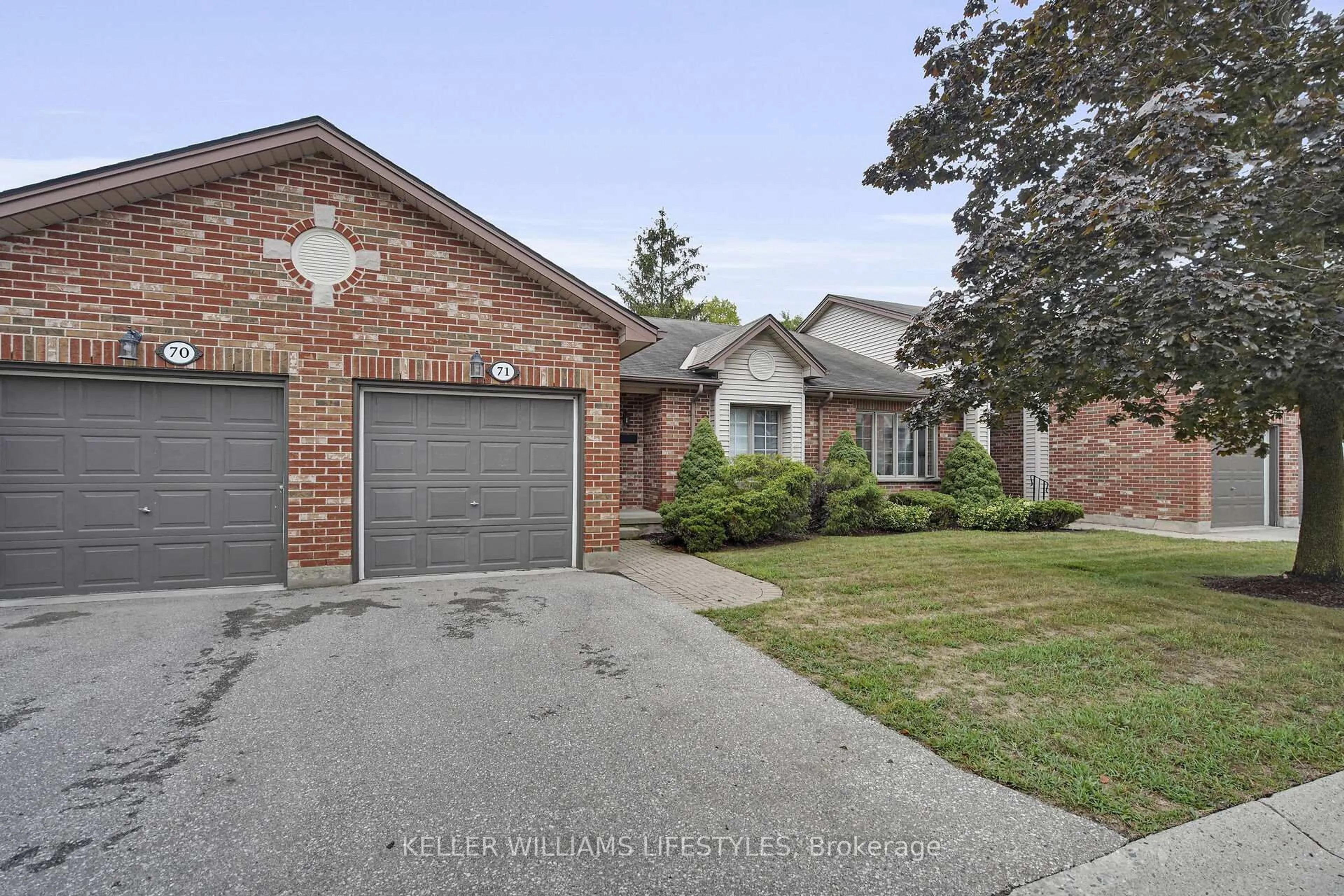 Home with brick exterior material, street for 1478 Adelaide St #71, London North Ontario N5X 3Y1