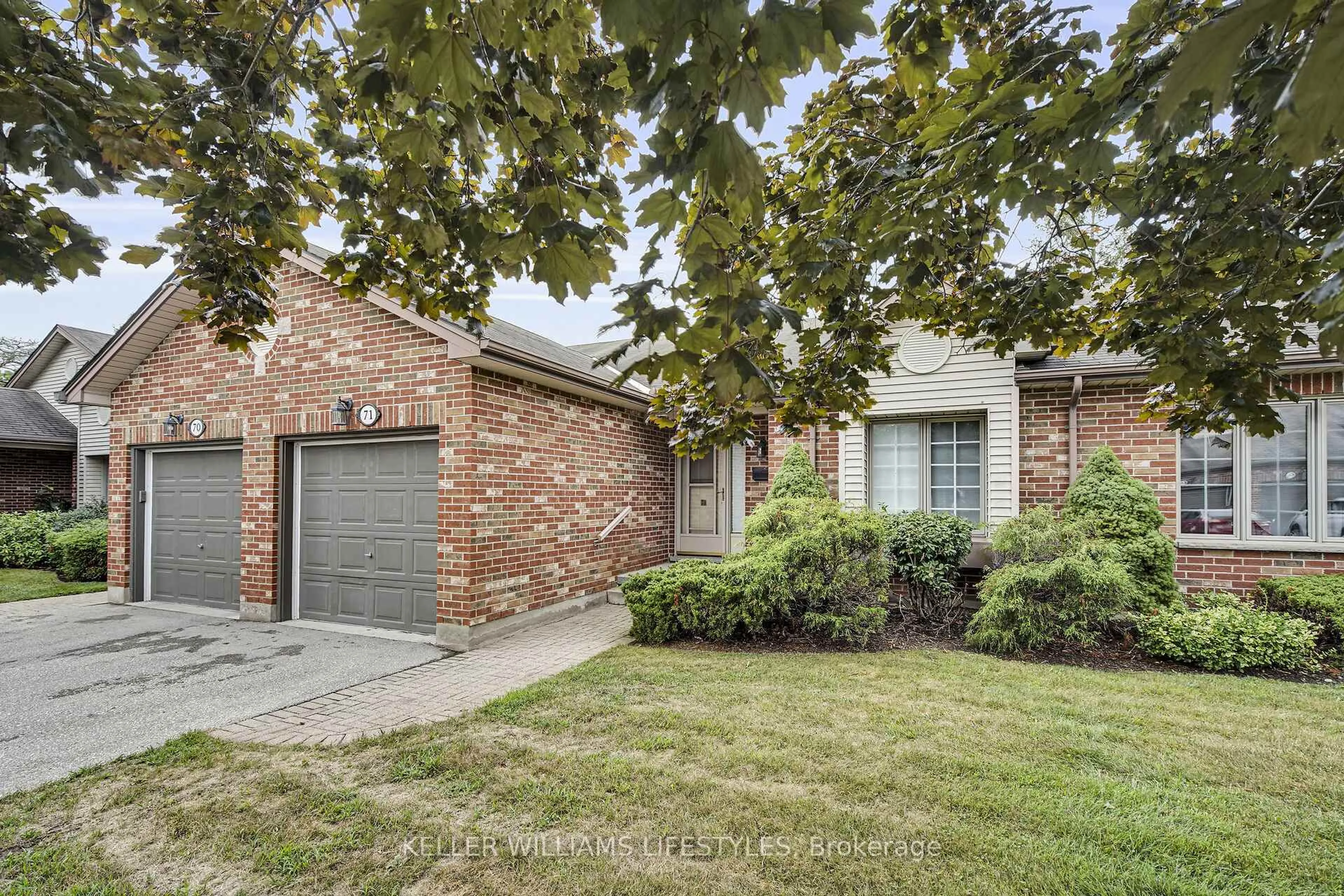 Home with brick exterior material, street for 1478 Adelaide St #71, London North Ontario N5X 3Y1