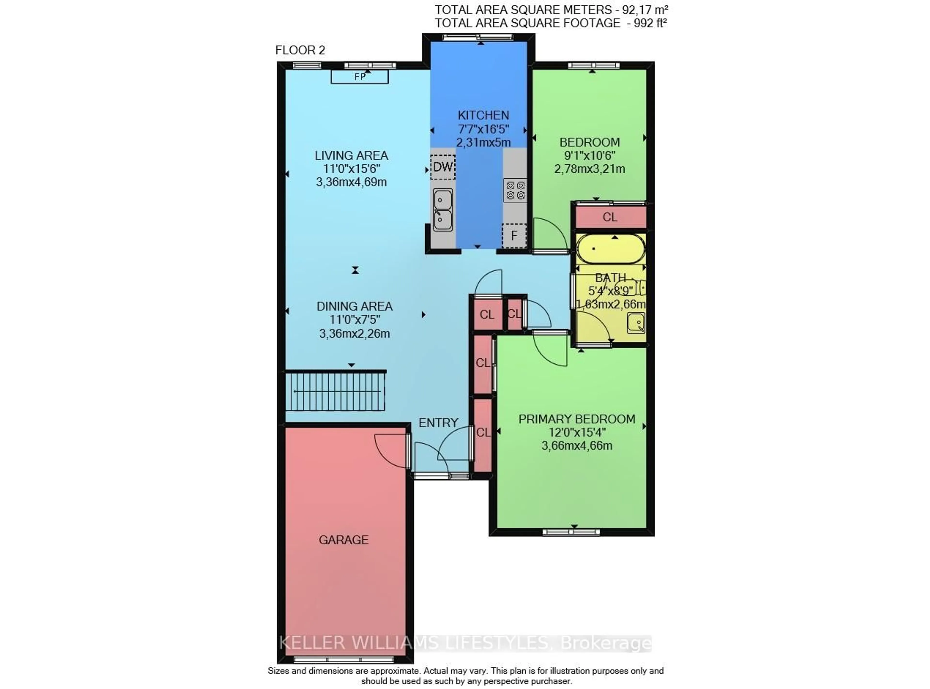 Floor plan for 1478 Adelaide St #71, London North Ontario N5X 3Y1