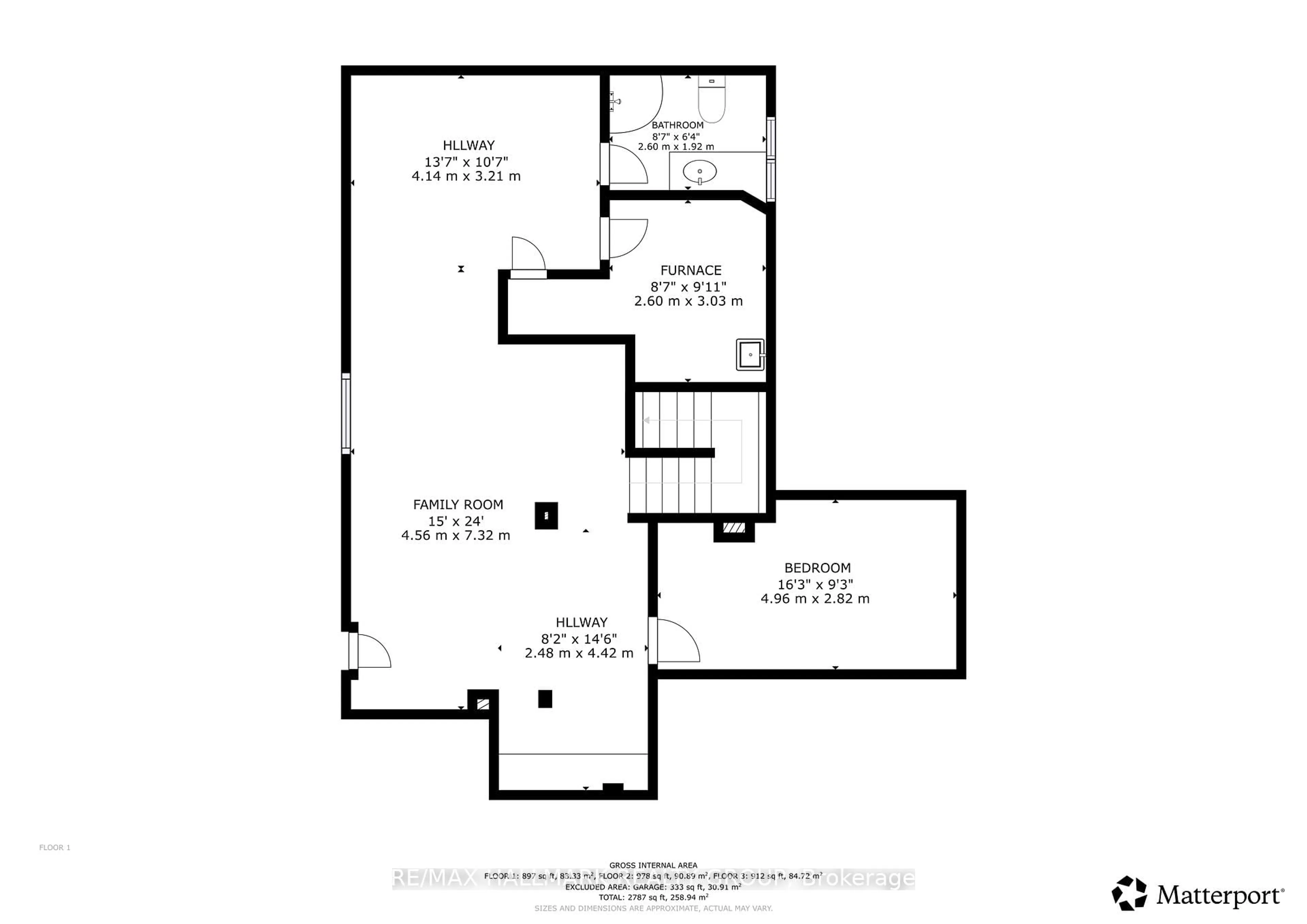 Floor plan for 41 SMOKETREE Cres, Stittsville Ontario K2S 2B8