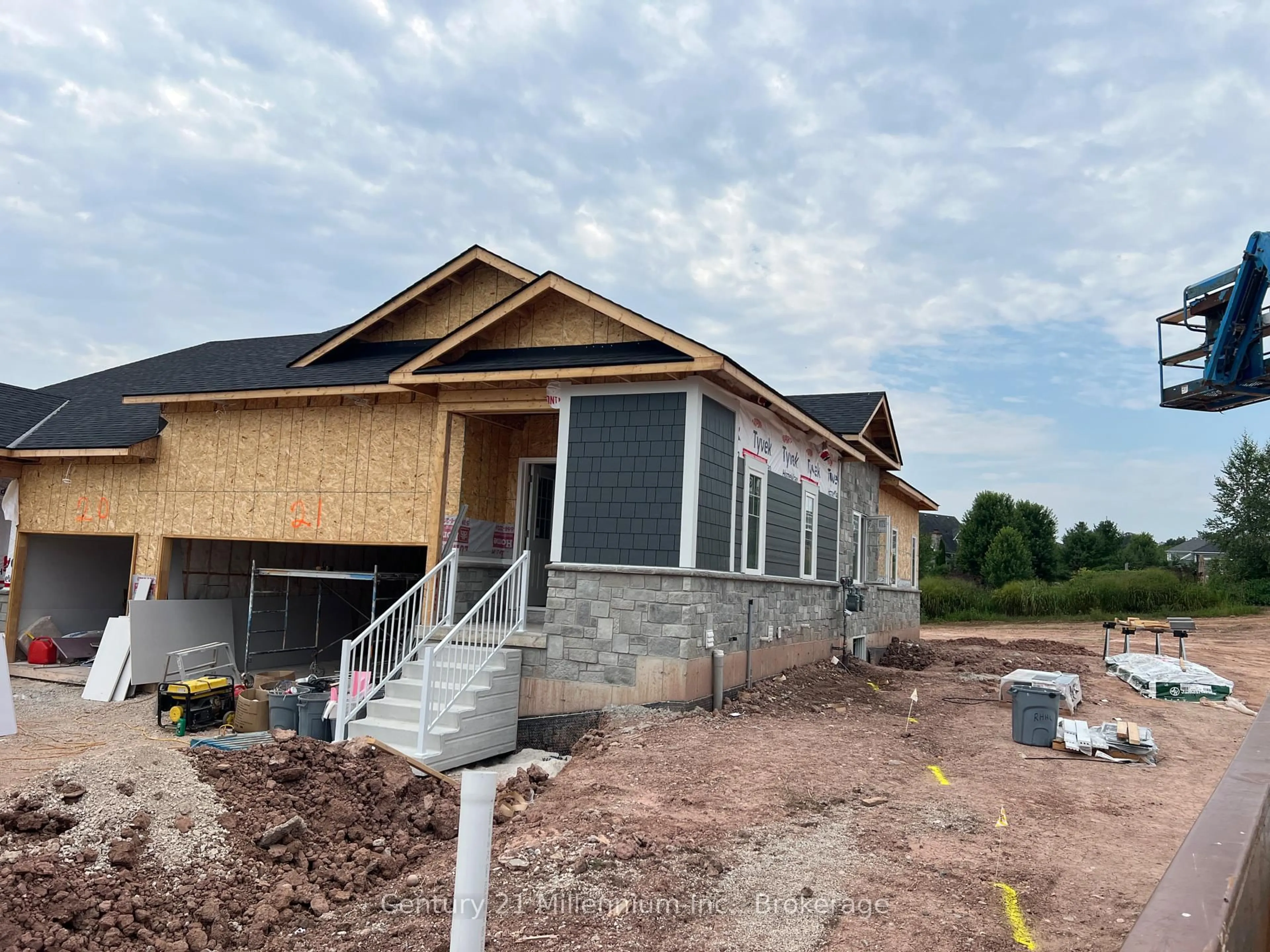 Home with brick exterior material, building for 312 Telford Tr, Georgian Bluffs Ontario N0H 1S0