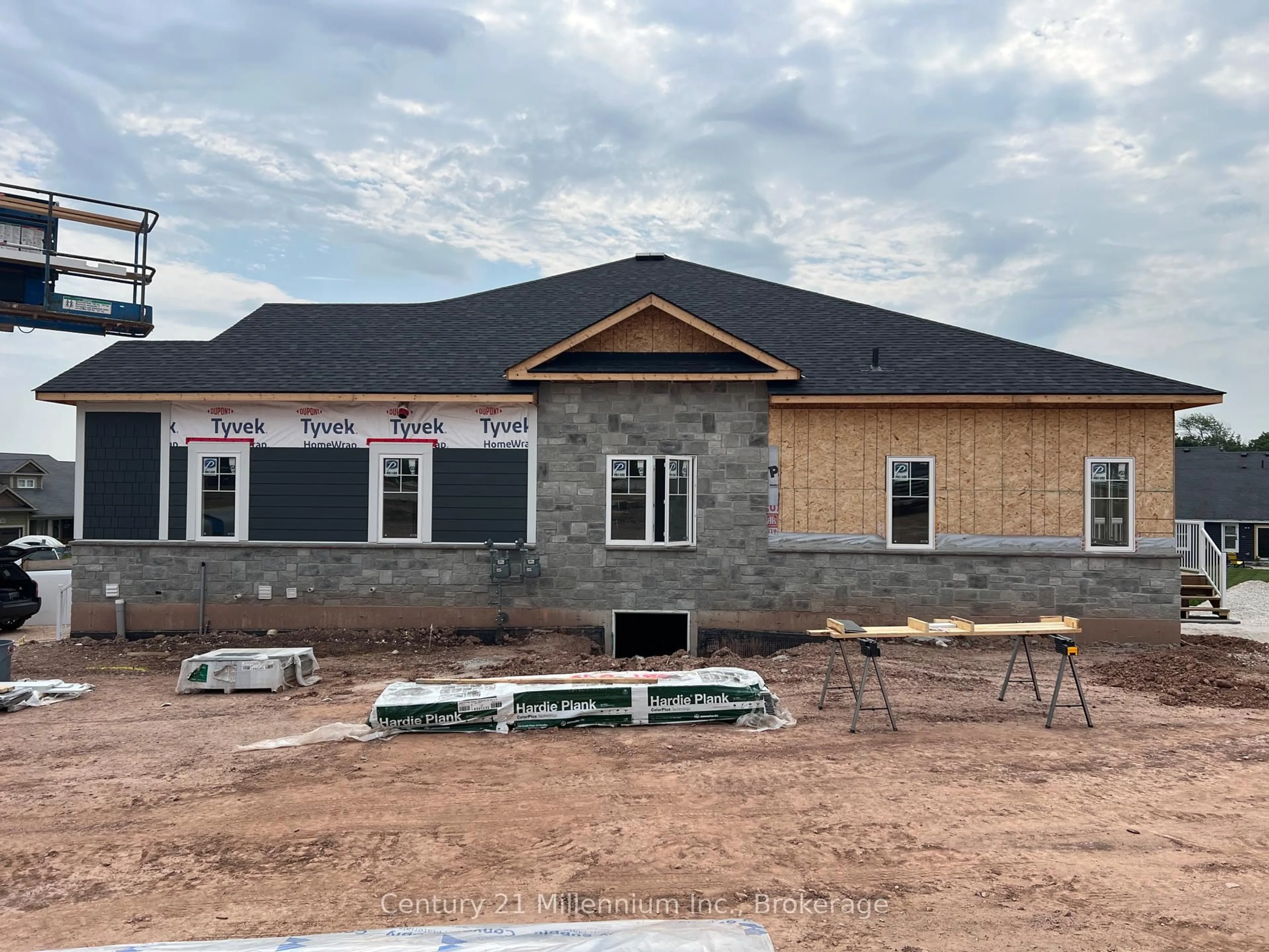 Home with brick exterior material, building for 312 Telford Tr, Georgian Bluffs Ontario N0H 1S0