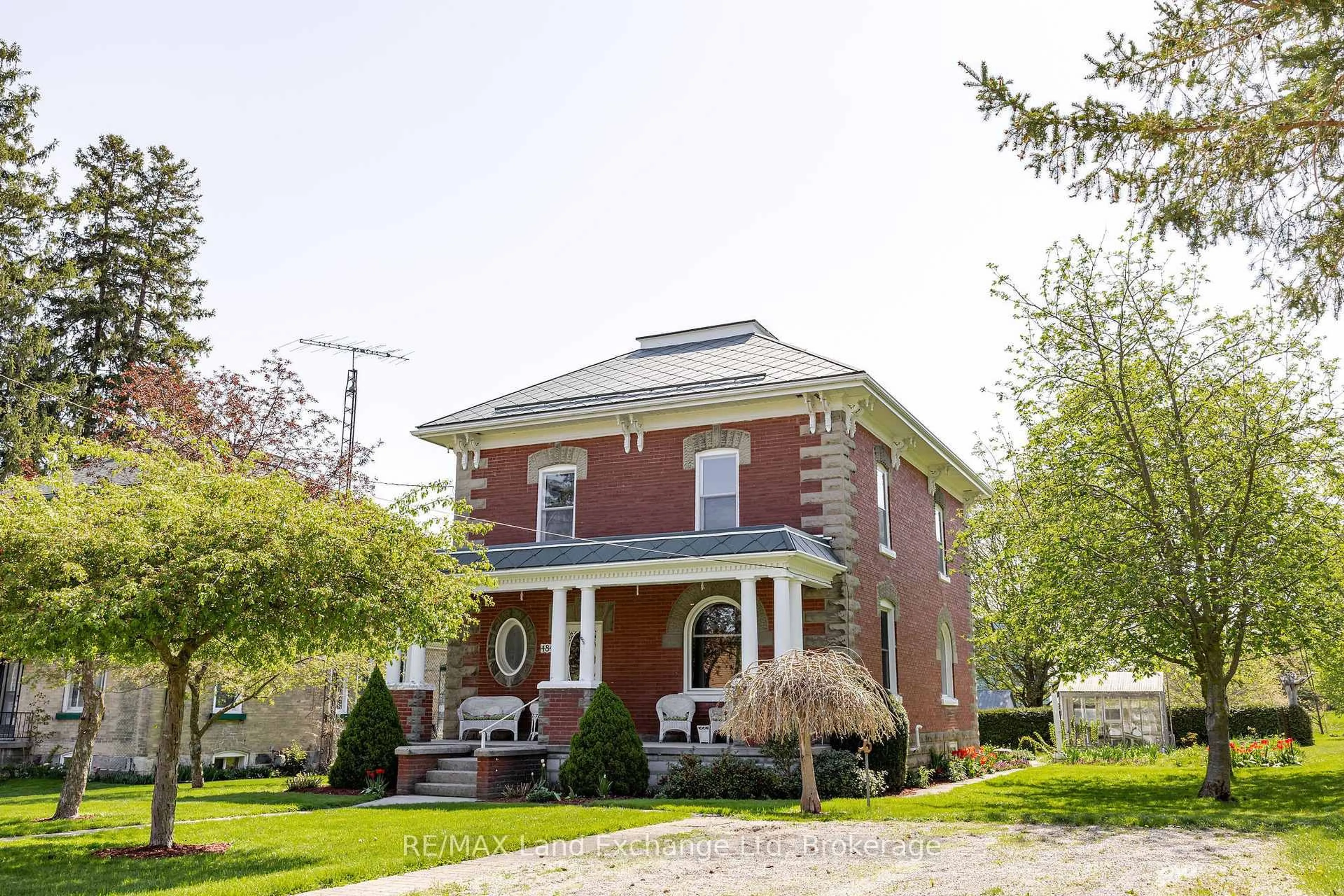 Home with brick exterior material, street for 484 Queen St, North Huron Ontario N0M 1H0