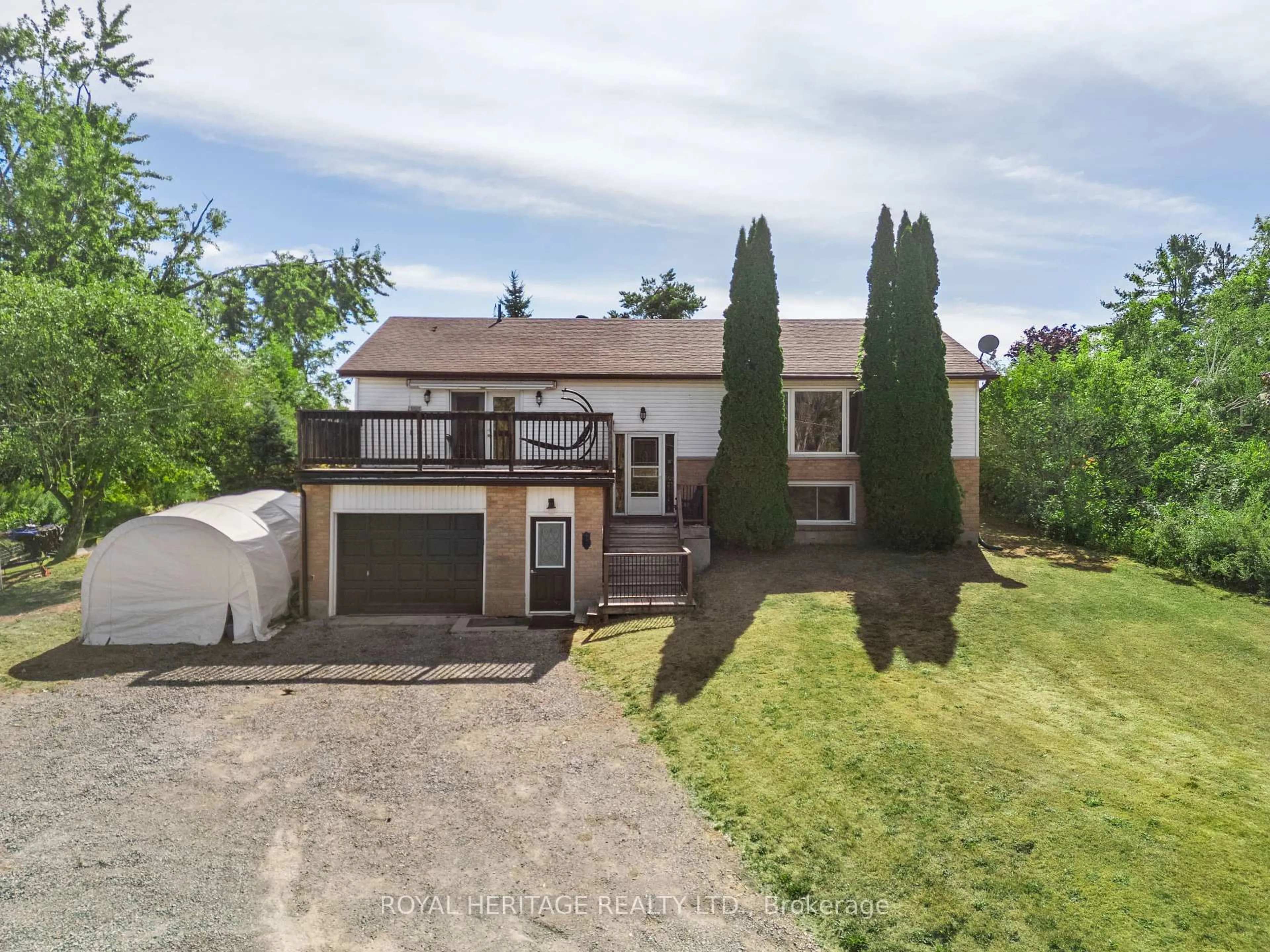 A pic from outside/outdoor area/front of a property/back of a property/a pic from drone, street for 20 Buckhorn Rd, Kawartha Lakes Ontario K9V 4R6
