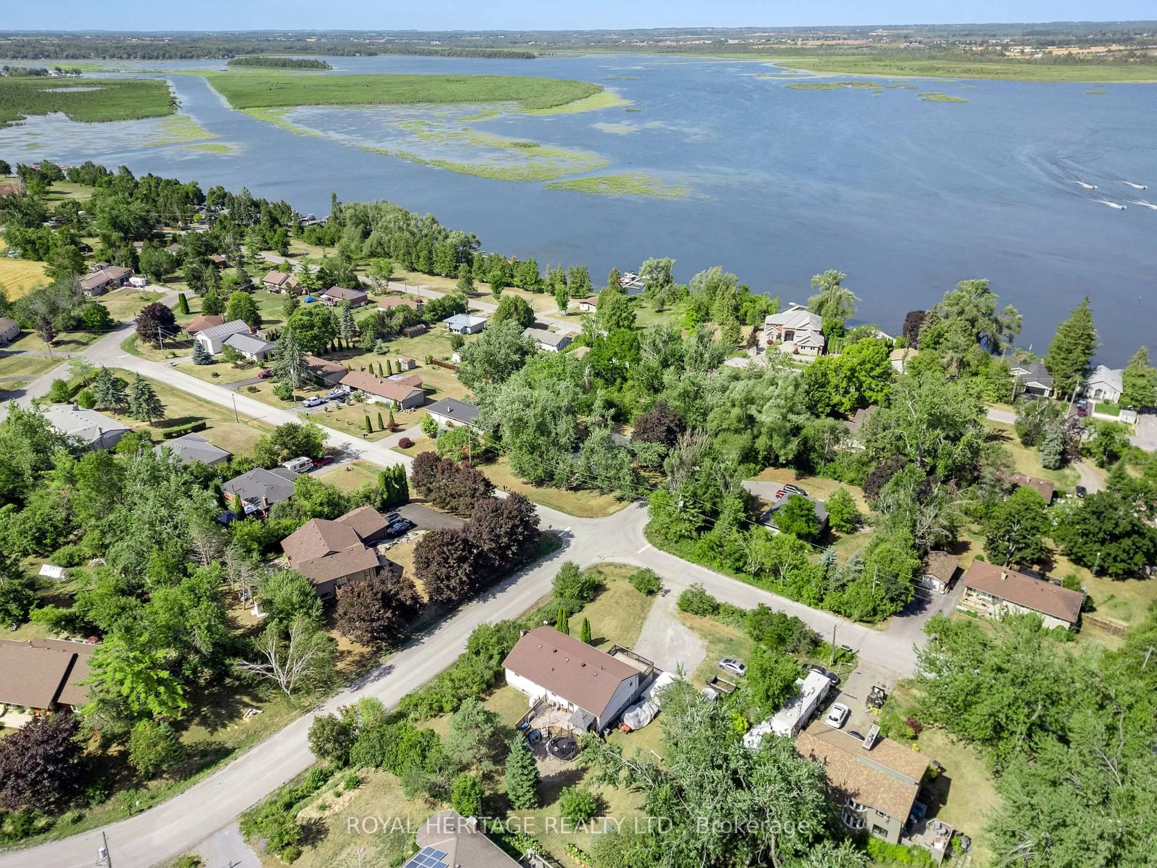 A pic from outside/outdoor area/front of a property/back of a property/a pic from drone, water/lake/river/ocean view for 20 Buckhorn Rd, Kawartha Lakes Ontario K9V 4R6