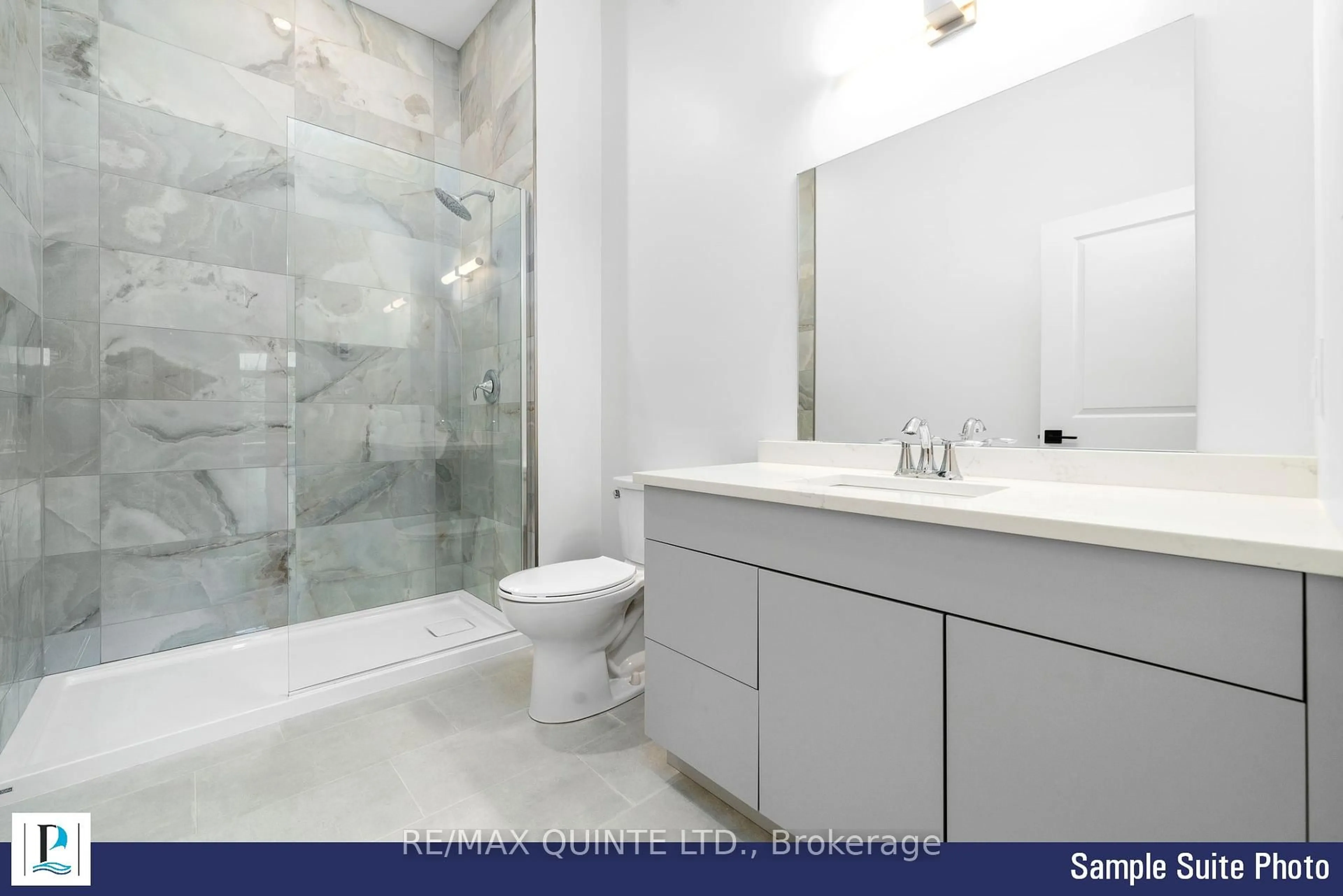 Standard bathroom, ceramic/tile floor for 12 Clara Dr #401, Prince Edward County Ontario K0K 2T0