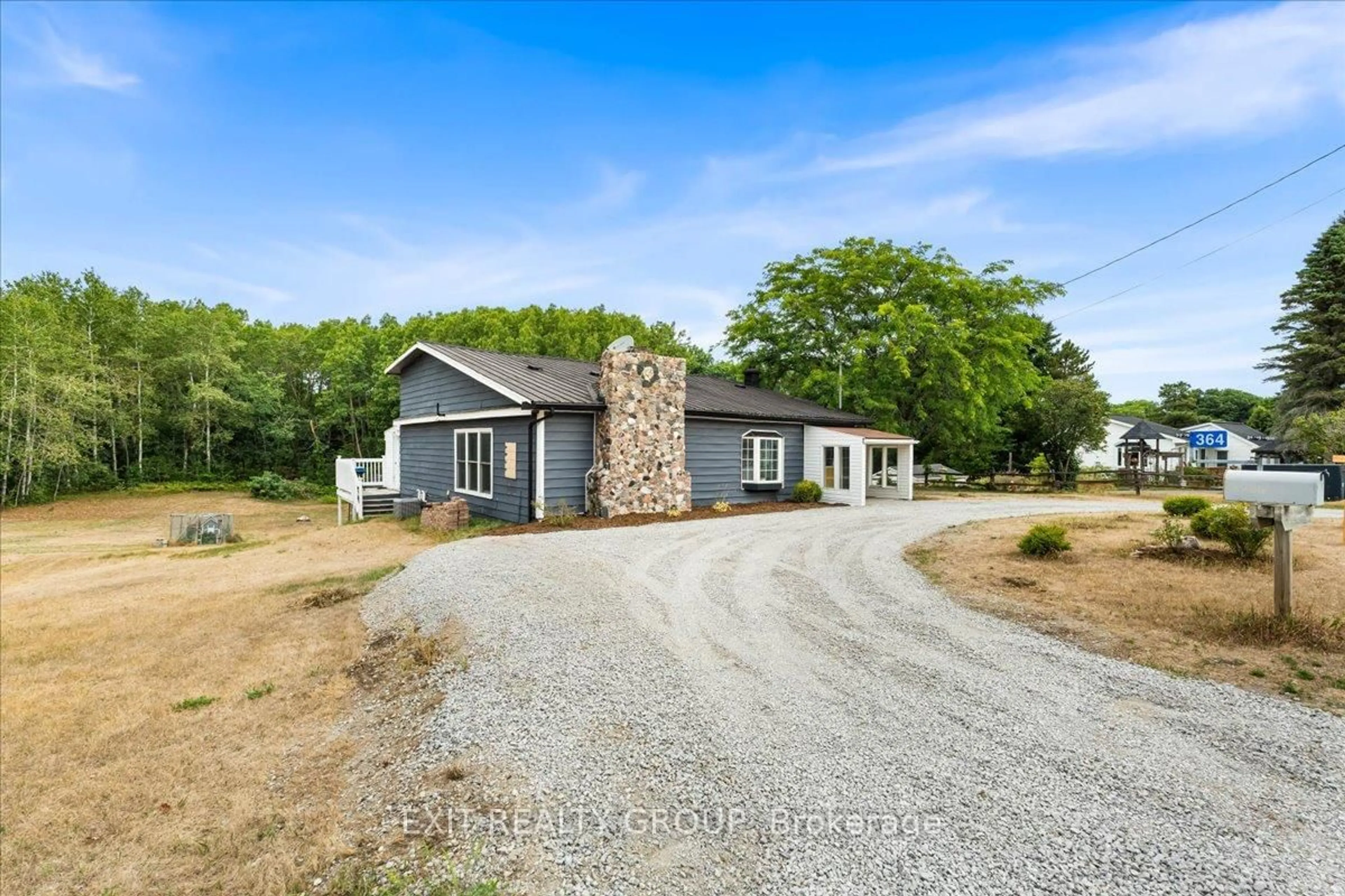 A pic from outside/outdoor area/front of a property/back of a property/a pic from drone, building for 364 Fish & Game Club Rd, Quinte West Ontario K0K 2B0