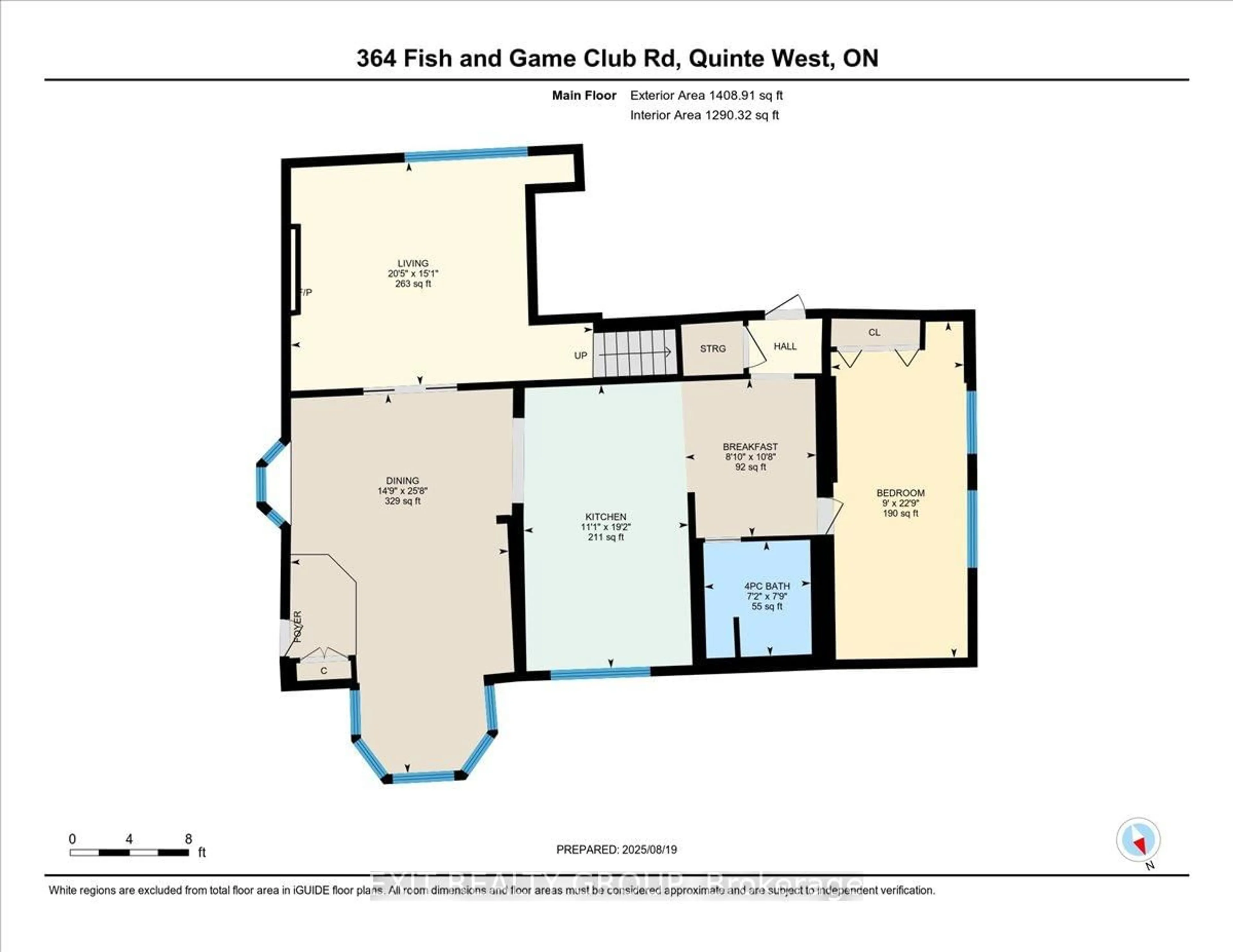 Floor plan for 364 Fish & Game Club Rd, Quinte West Ontario K0K 2B0