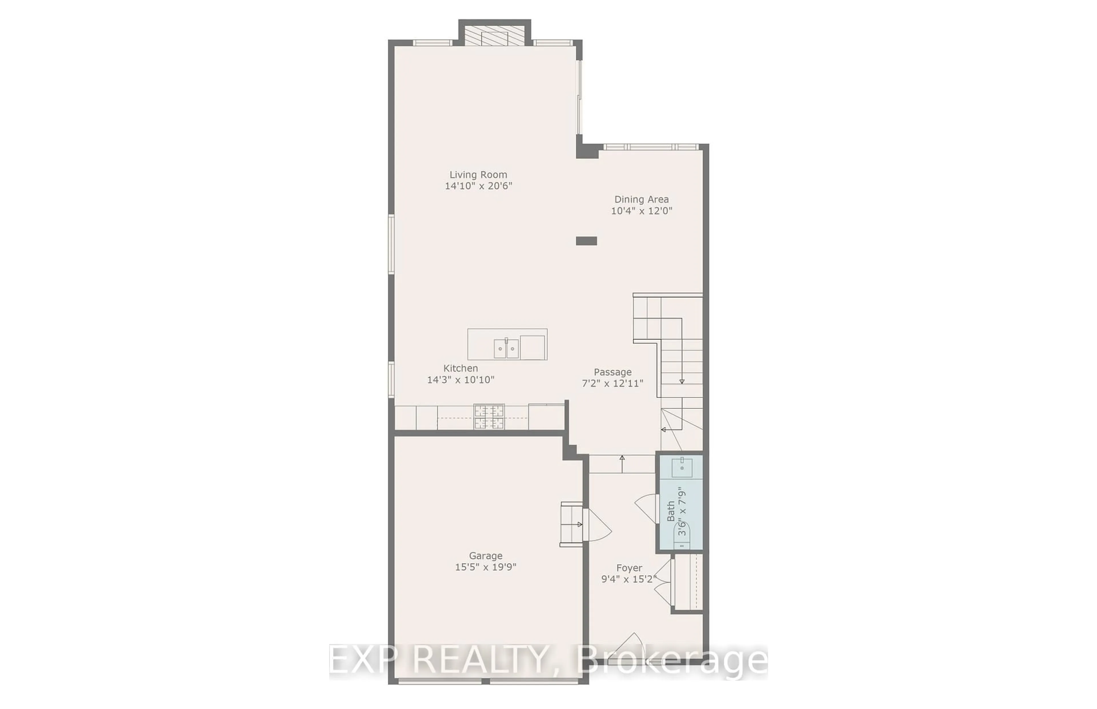 Floor plan for 80 Palfrey Way, Ottawa Ontario K2V 0B3