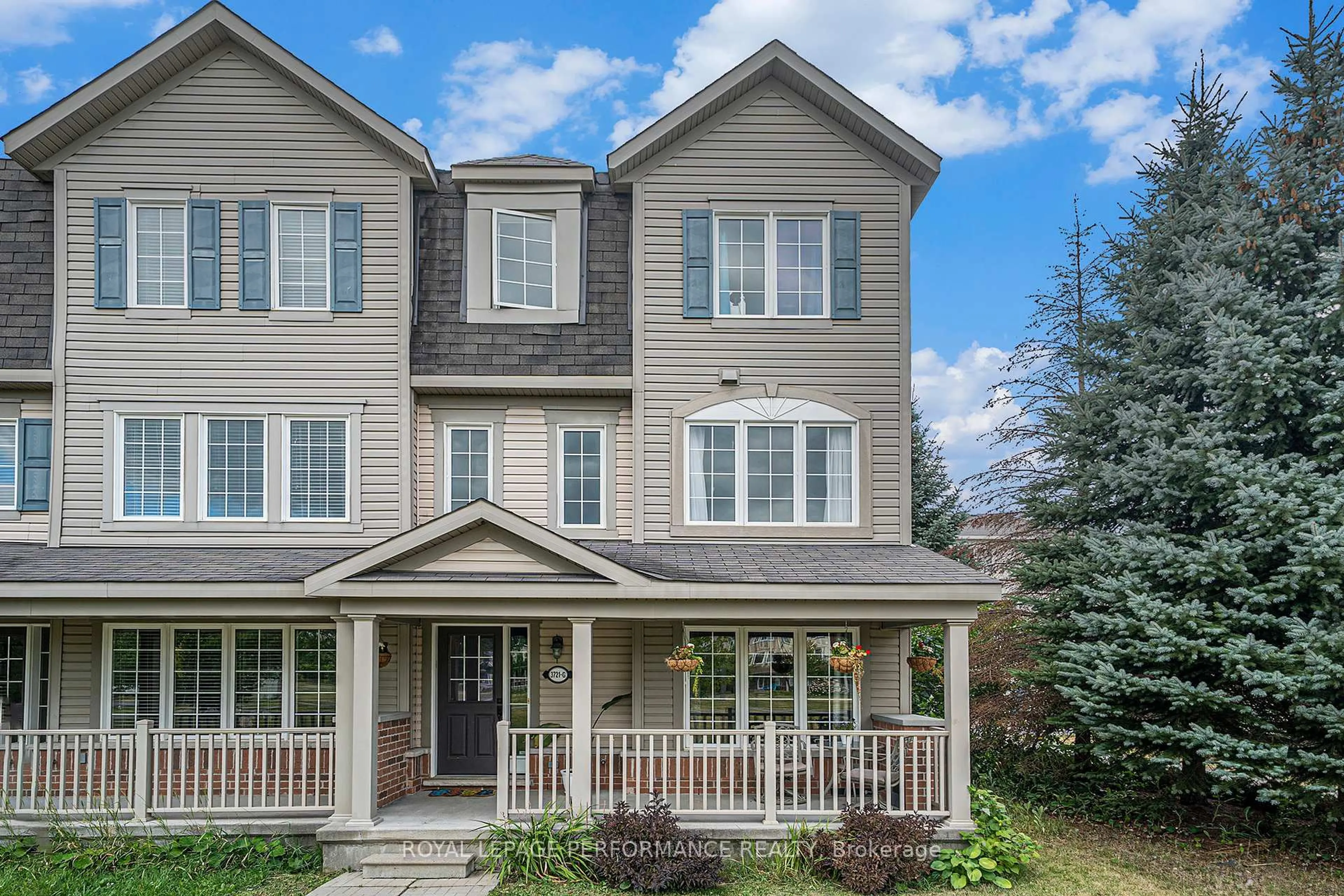 Home with vinyl exterior material, street for 3721 Riverbreeze St #G, Ottawa Ontario K2J 0T1