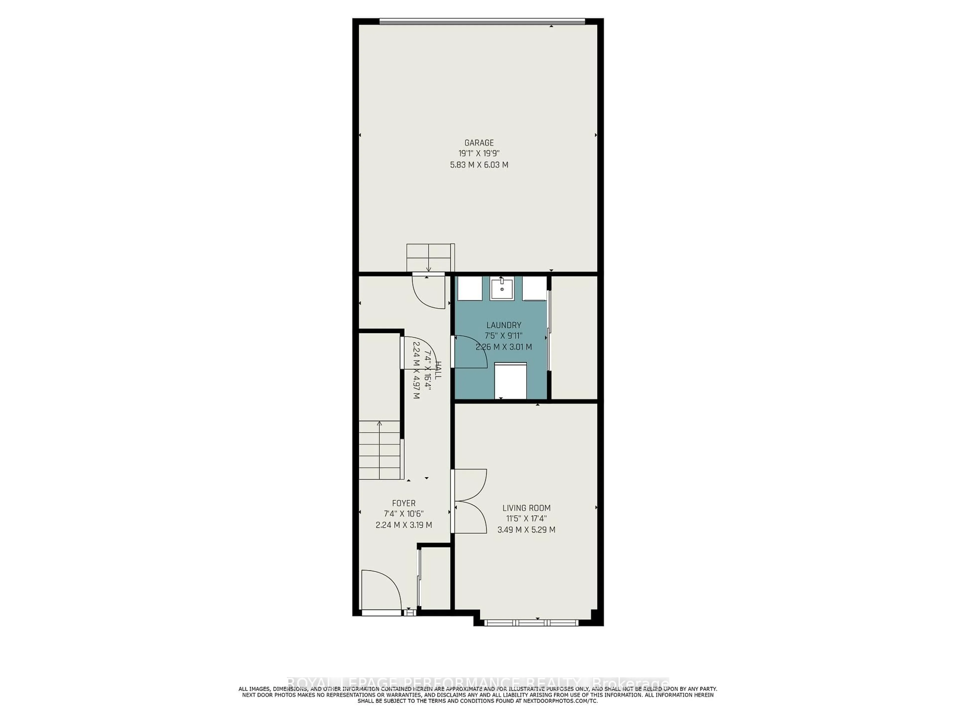 Floor plan for 3721 Riverbreeze St #G, Ottawa Ontario K2J 0T1