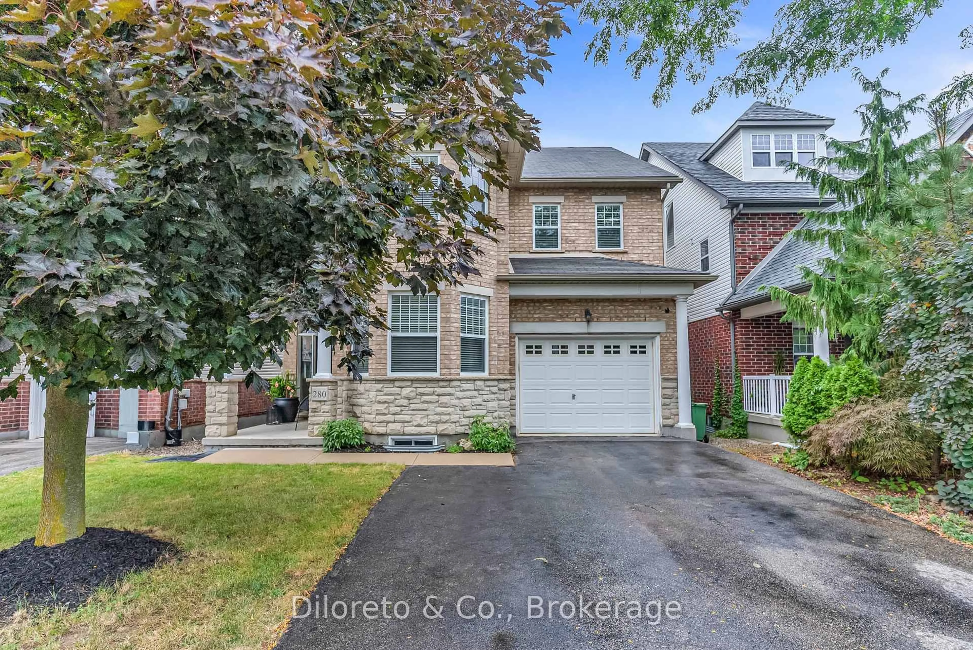 Home with brick exterior material, street for 280 Carrington Dr, Guelph Ontario N1G 0G9