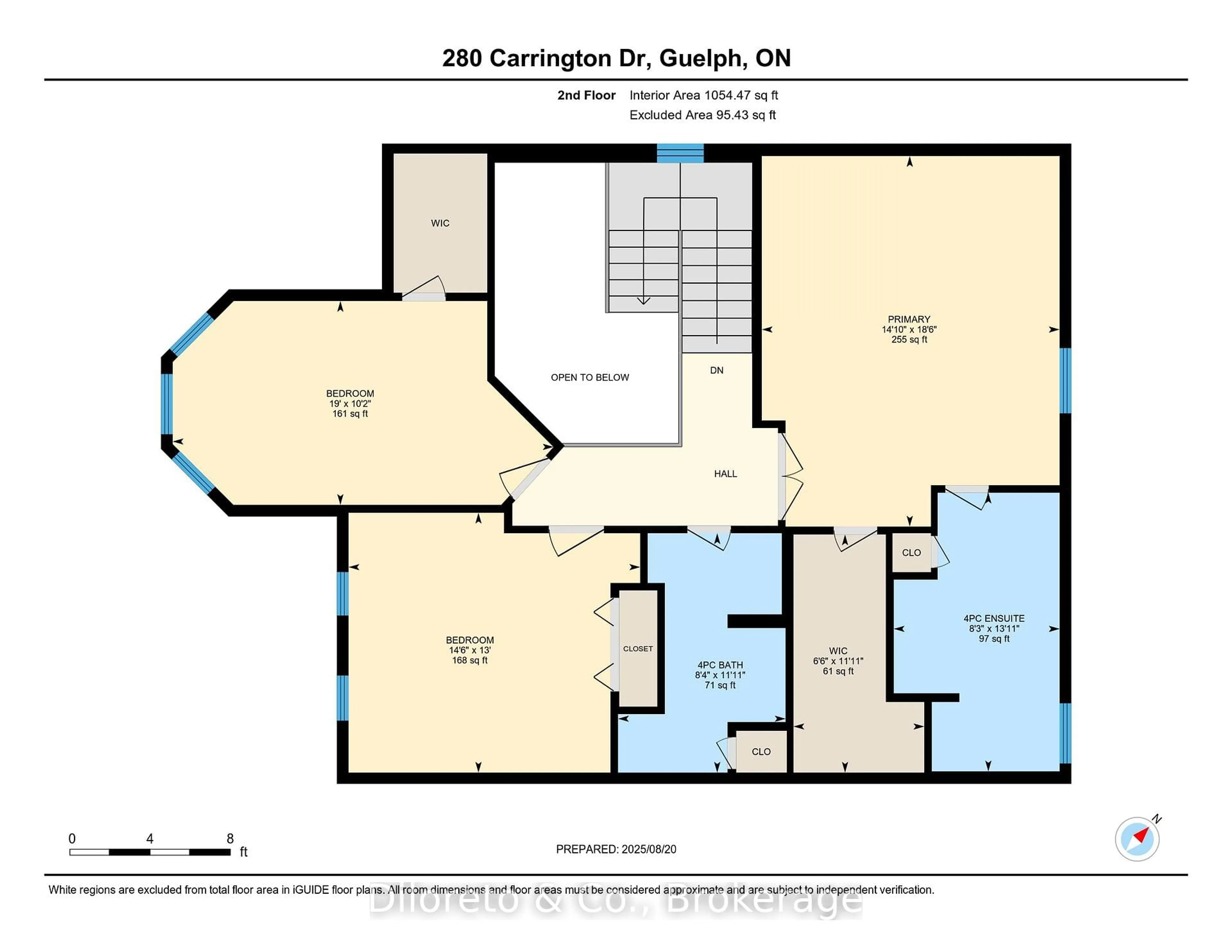 Floor plan for 280 Carrington Dr, Guelph Ontario N1G 0G9