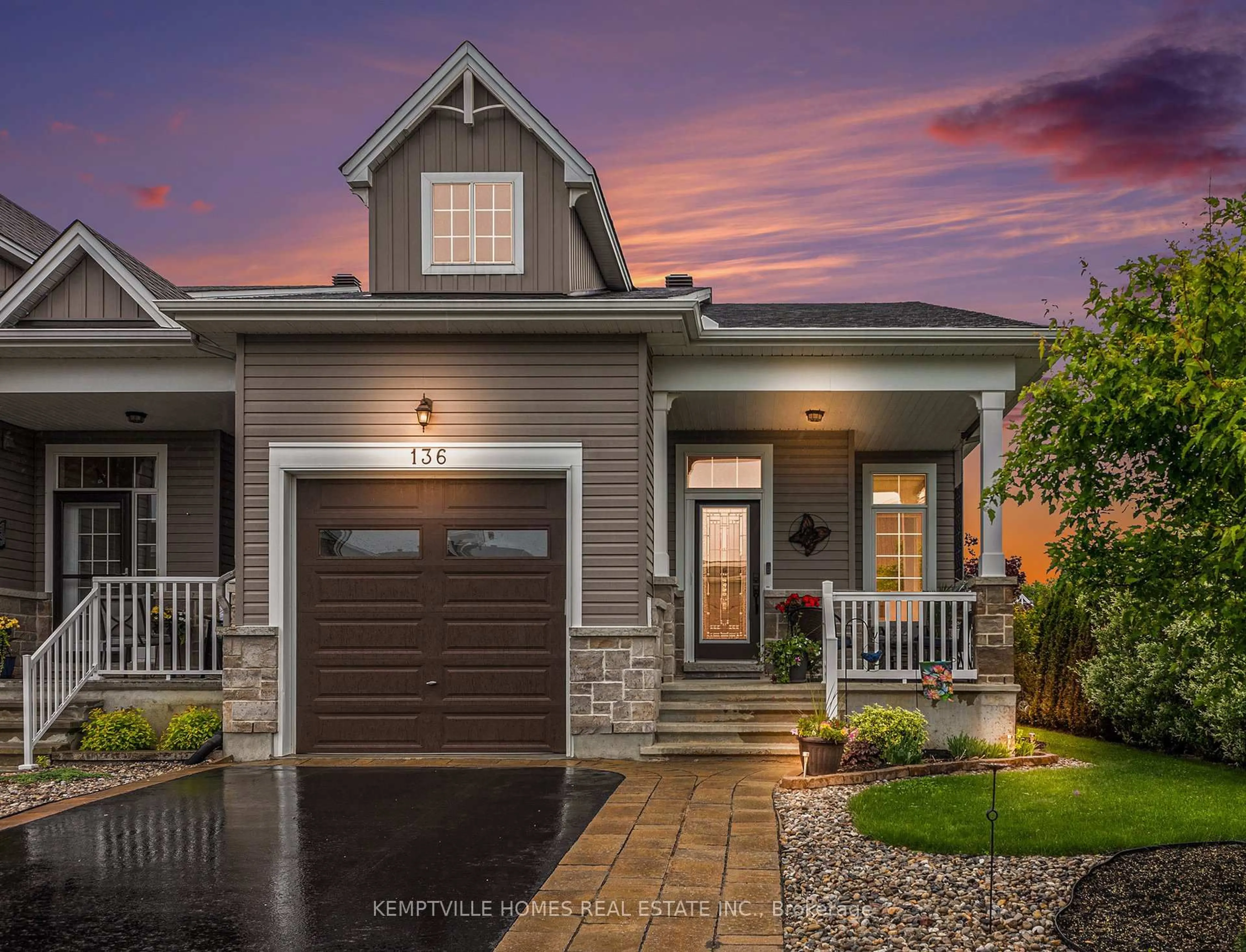 Home with vinyl exterior material, street for 136 ALMA St, North Grenville Ontario K0G 1J0