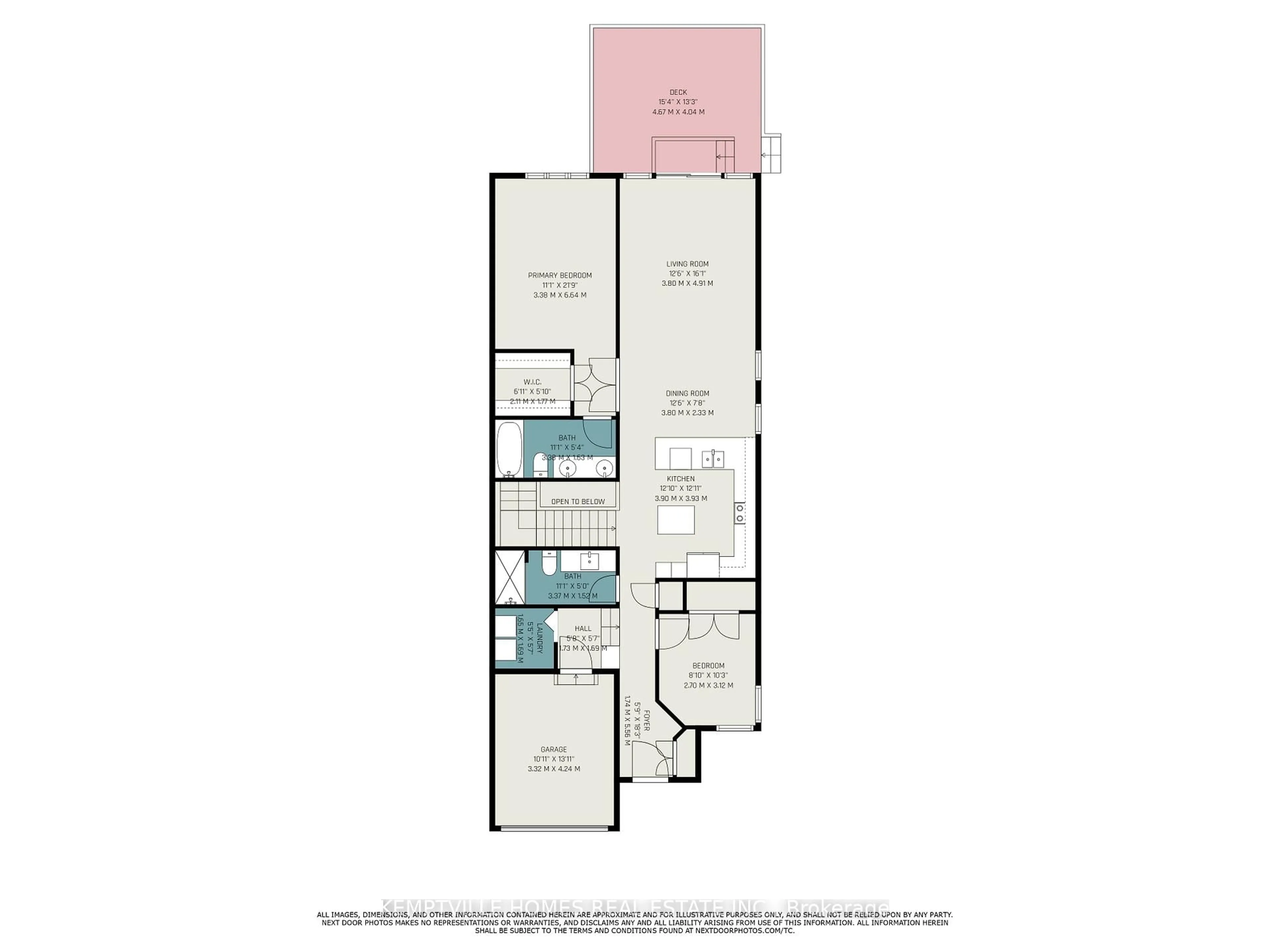 Floor plan for 136 ALMA St, North Grenville Ontario K0G 1J0