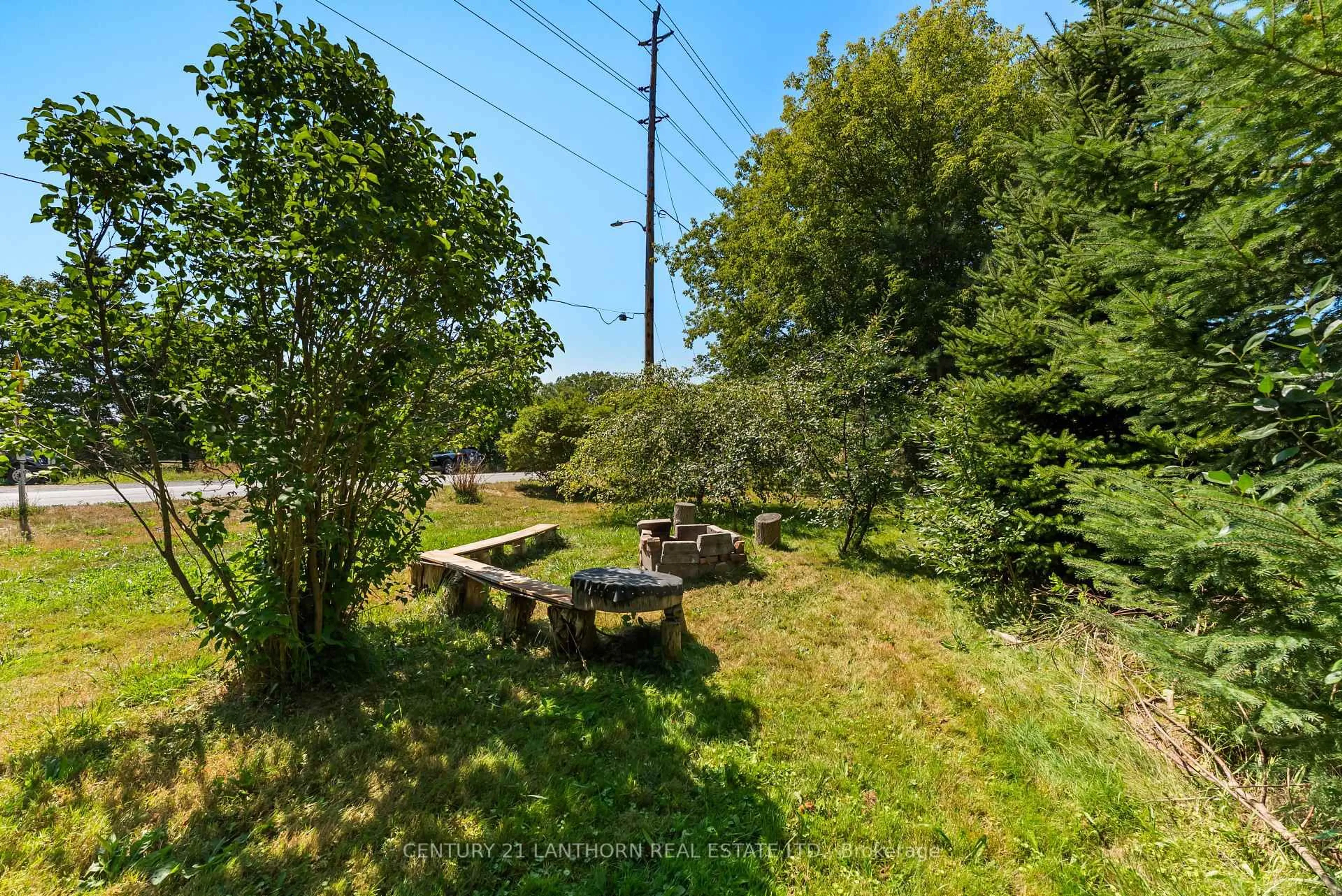 Patio, forest/trees view for 43 Stanley St, Prince Edward County Ontario K0K 1G0