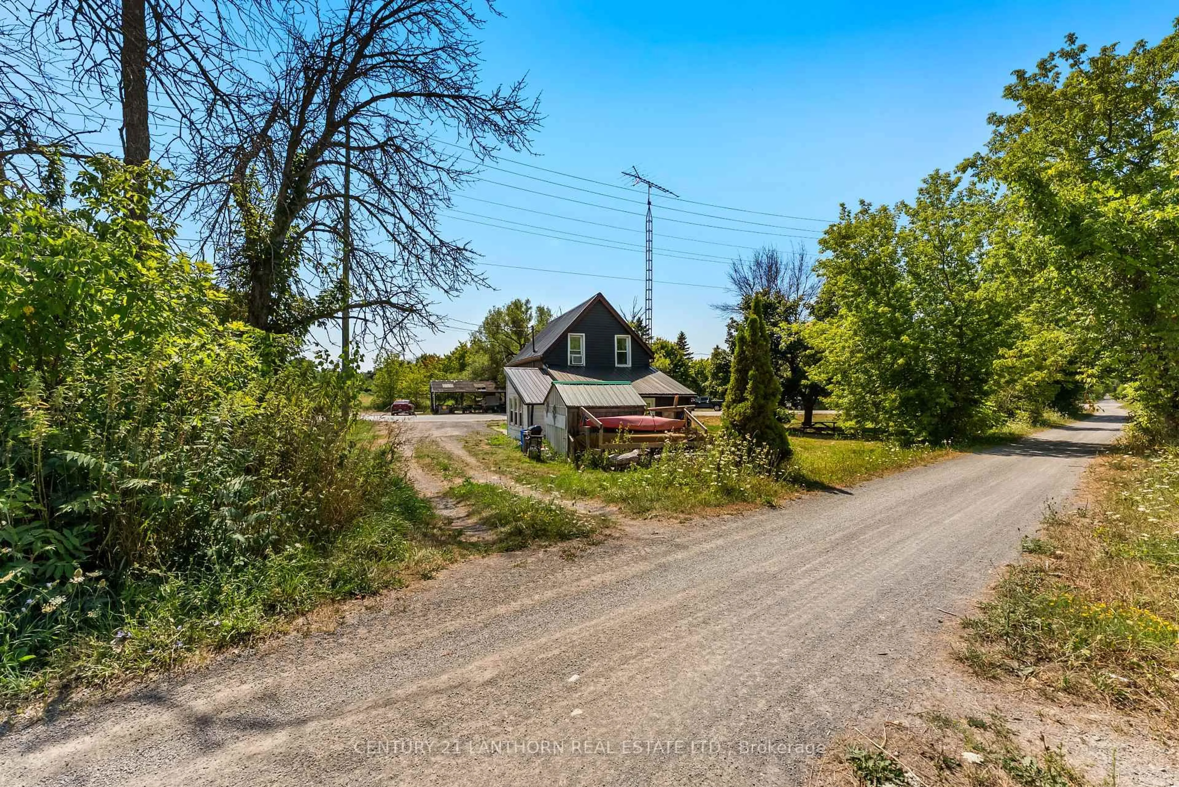 A pic from outside/outdoor area/front of a property/back of a property/a pic from drone, street for 43 Stanley St, Prince Edward County Ontario K0K 1G0