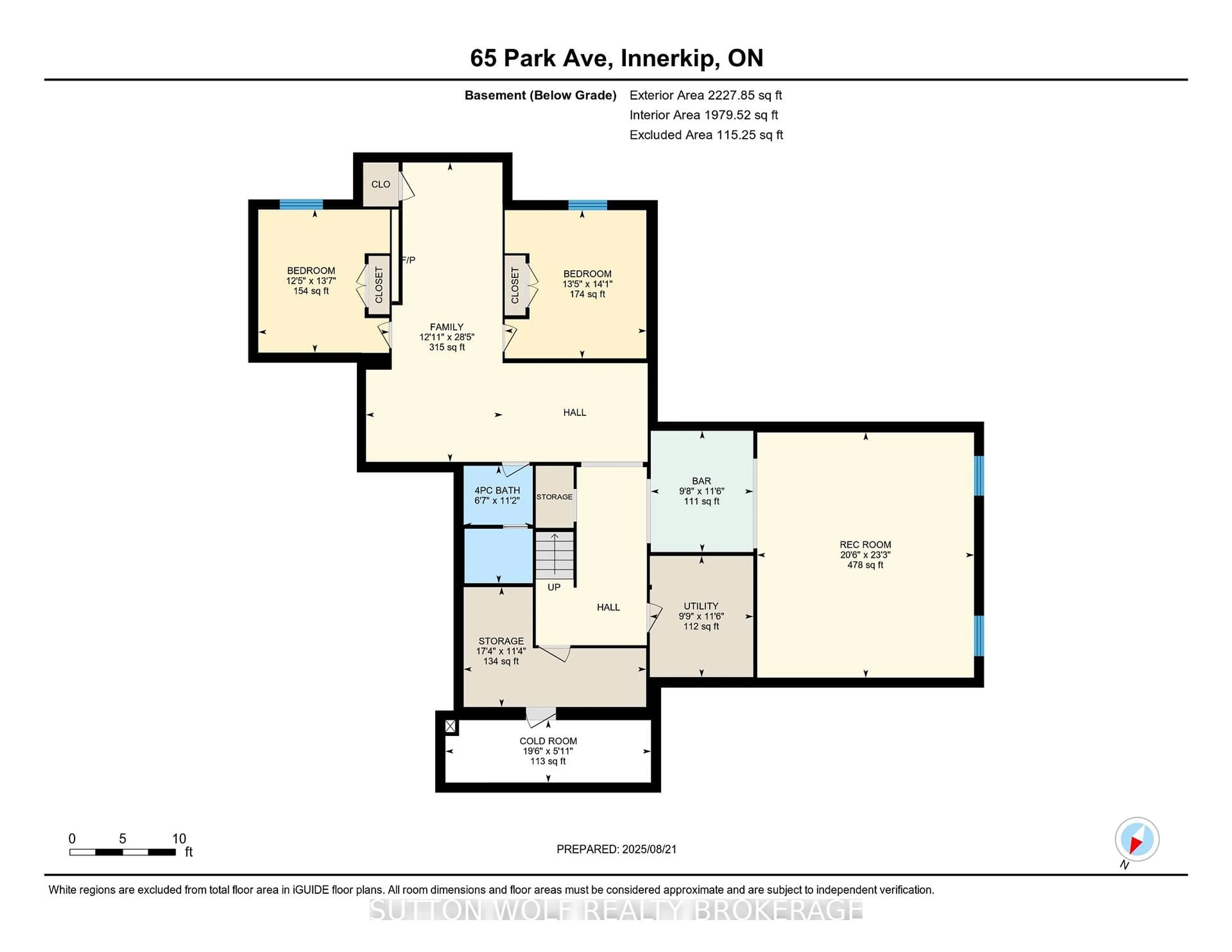 Floor plan for 65 Park Ave, East Zorra-Tavistock Ontario N0J 1M0