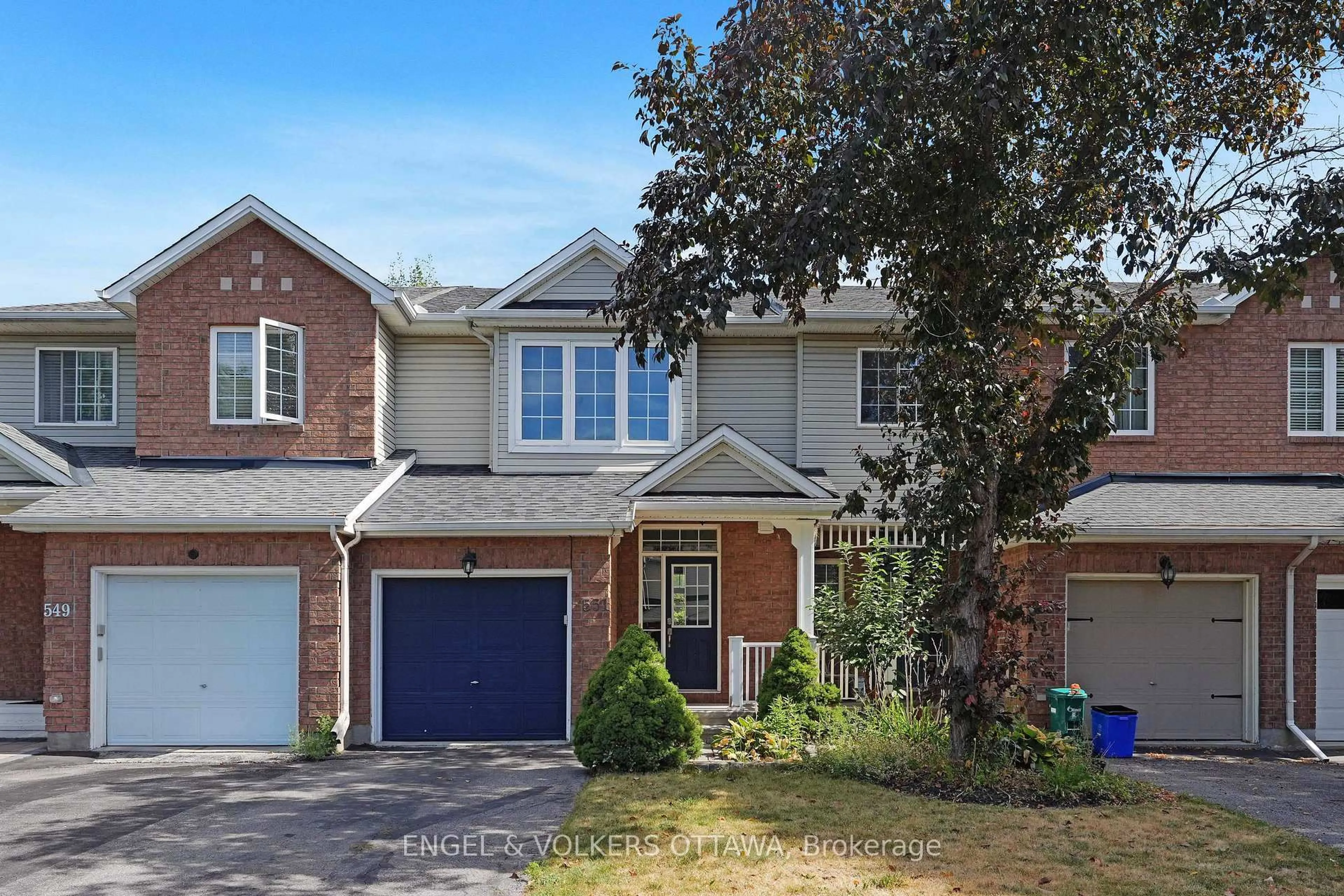 Home with brick exterior material, street for 551 Wild Shore Cres, Ottawa Ontario K1V 1S9